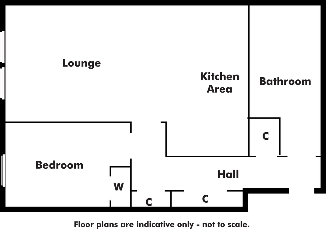 1 Bedrooms Flat to rent in Ingram Street, Glasgow G1