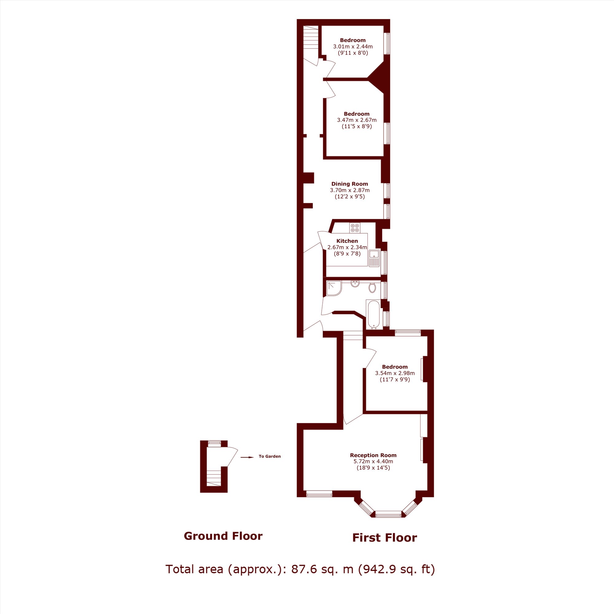 209A, Latchmere Road, London floorplan