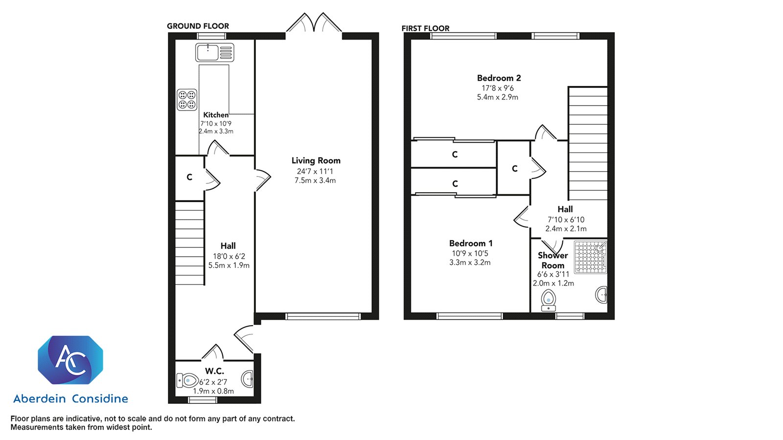 174, Panmure Street, Glasgow City floorplan