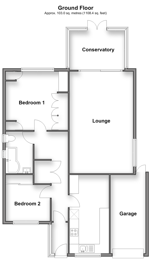 Pippin Close, Croydon floorplan