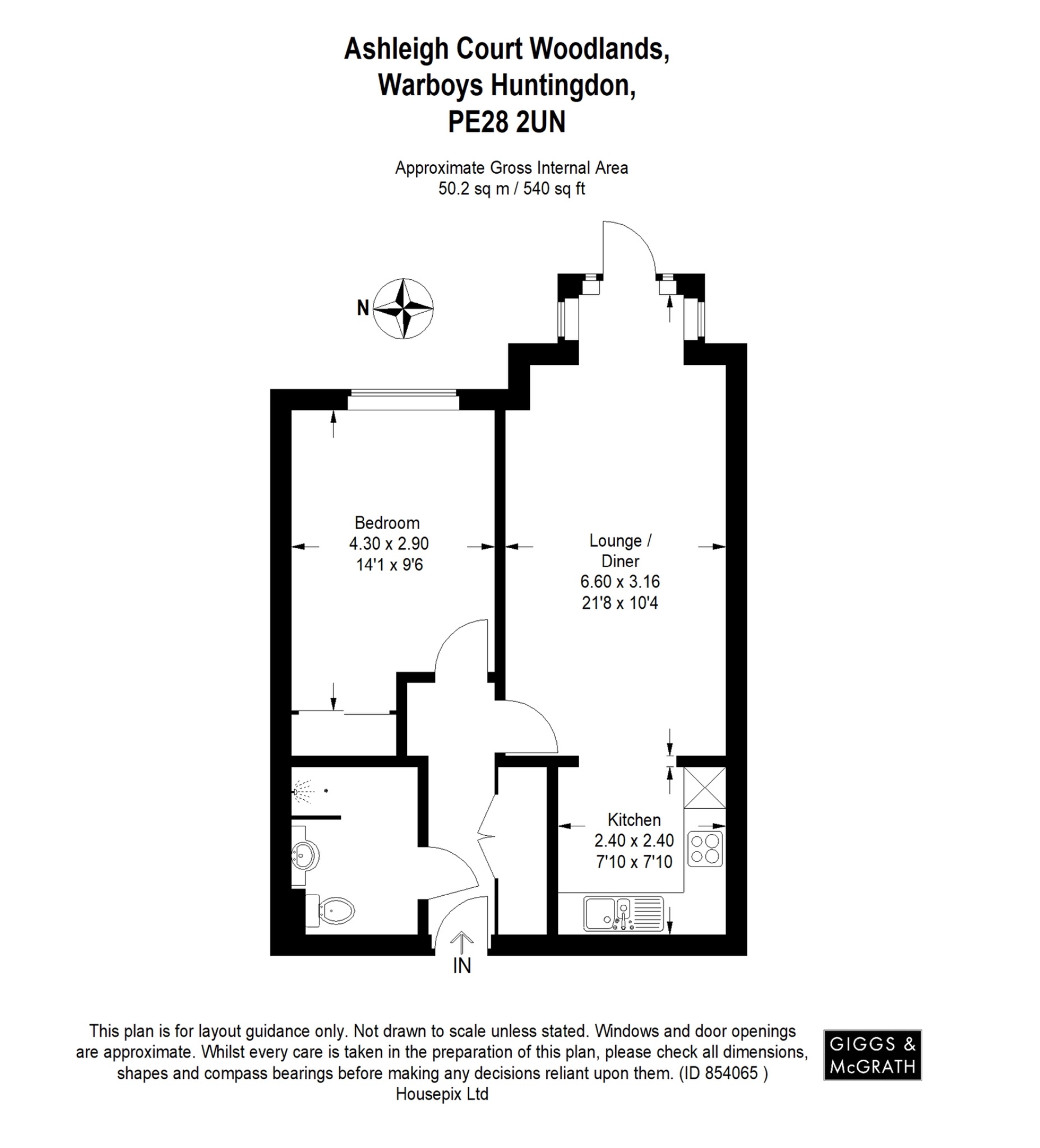 Ashleigh Court, Woodlands, Warboys, Huntingdon, Cambridgeshire PE28, 1