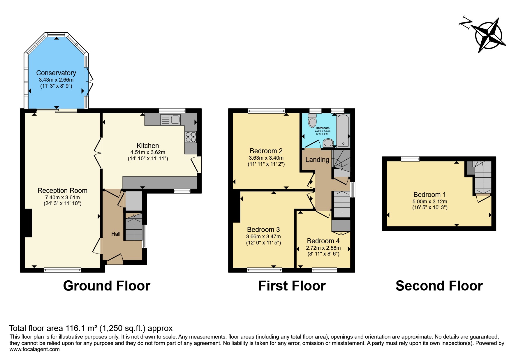 109, Sowerby Crescent, Middlesbrough floorplan