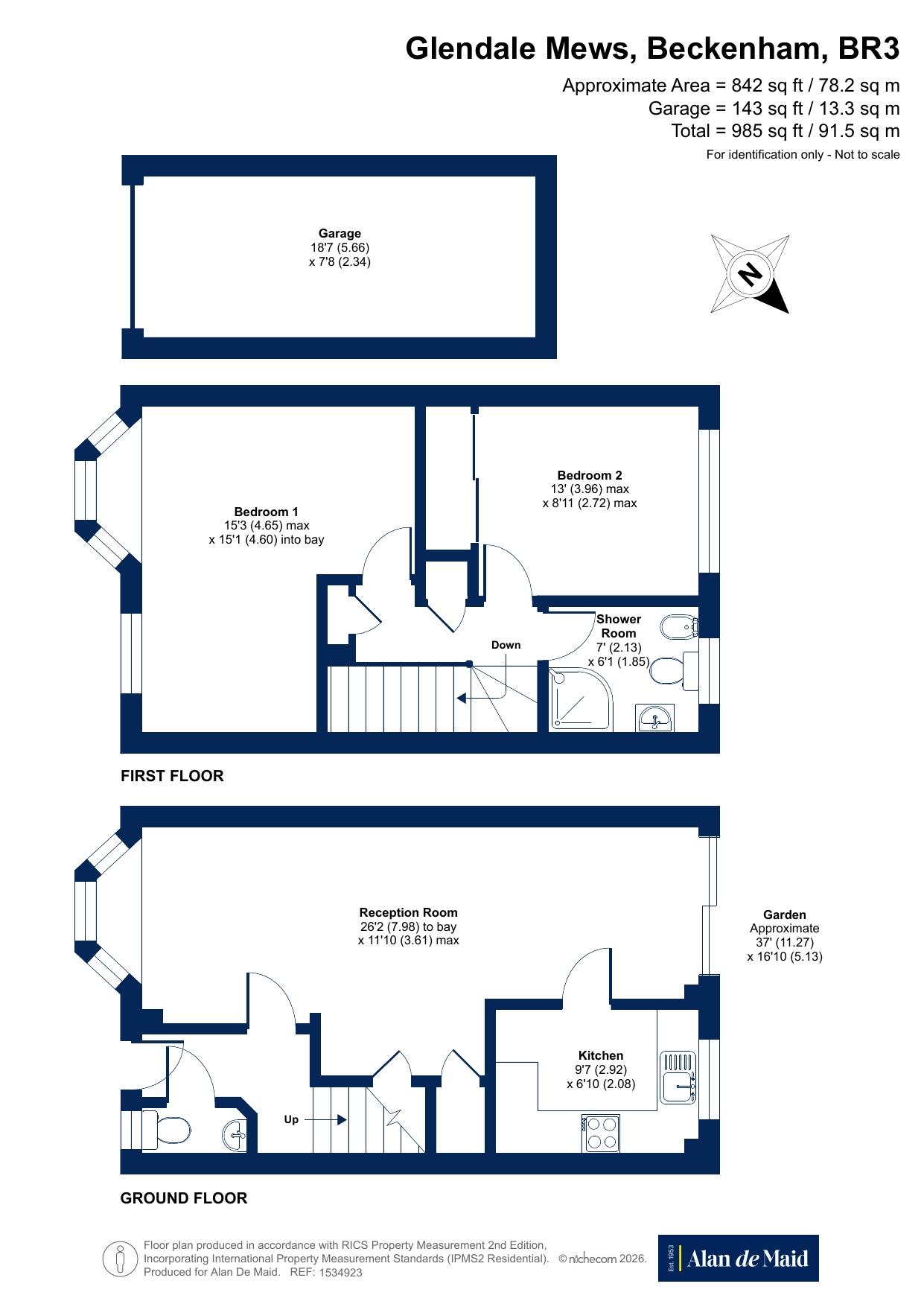 Glendale Mews, Beckenham floorplan