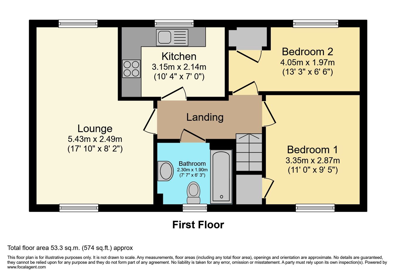 19, Barley Leaze, Chippenham floorplan