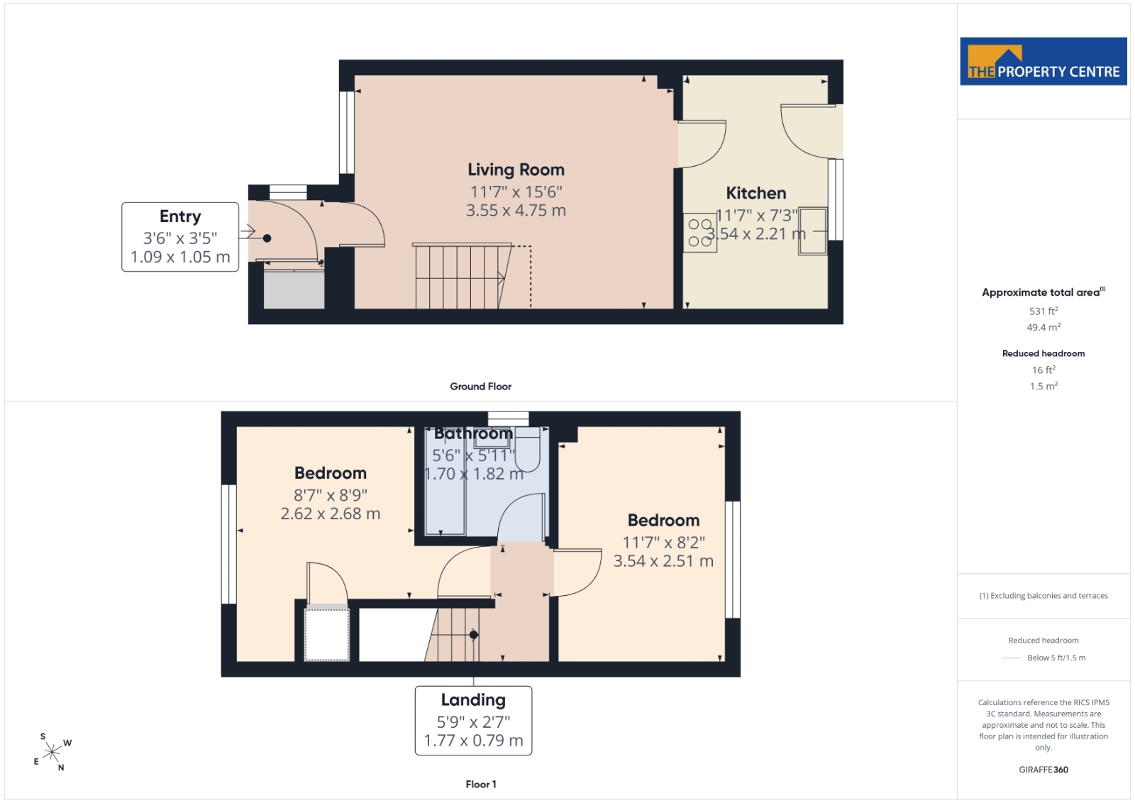 1, Hayes Court, Gloucester floorplan