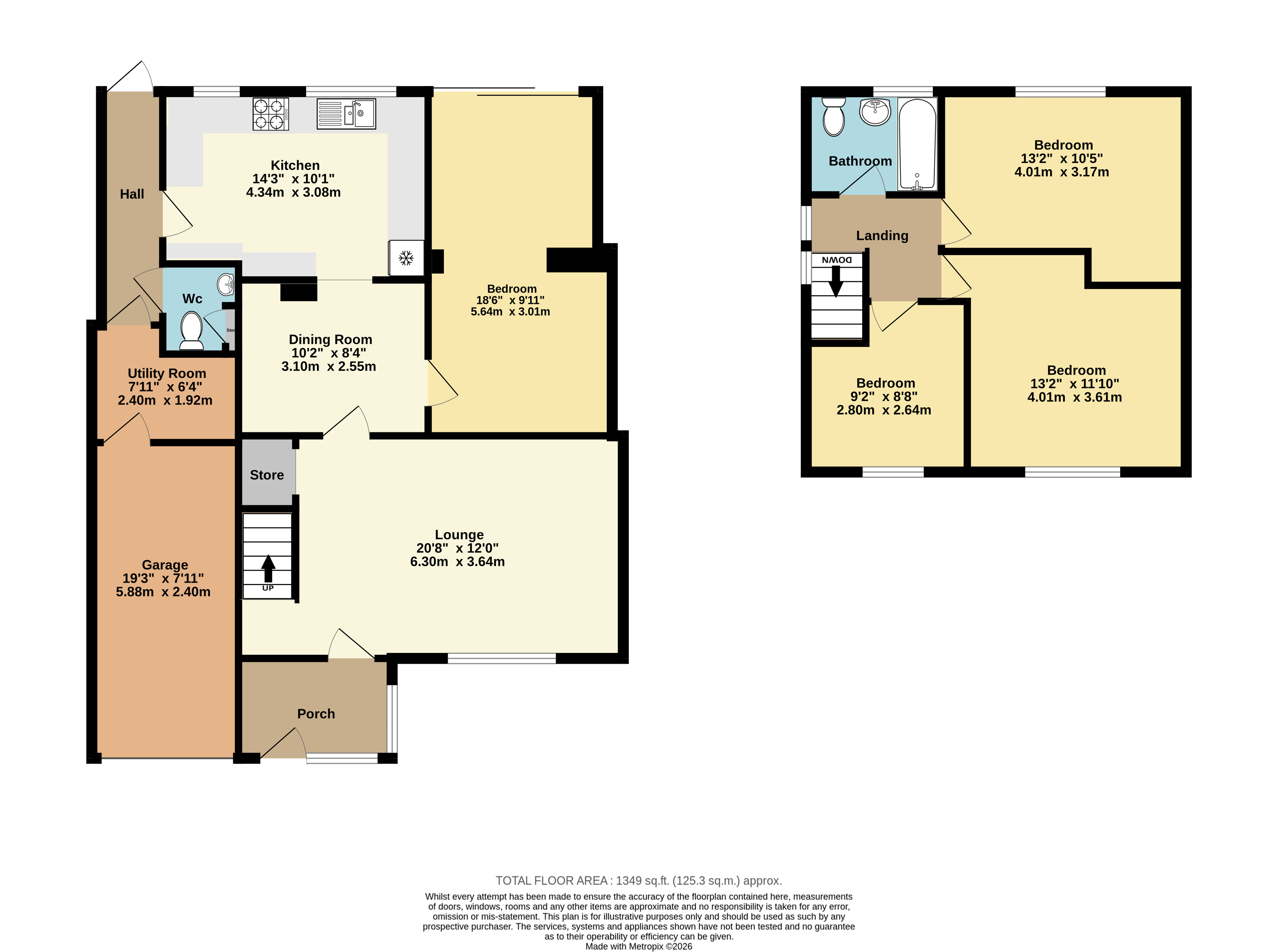 8, Conrad Avenue, Kent floorplan