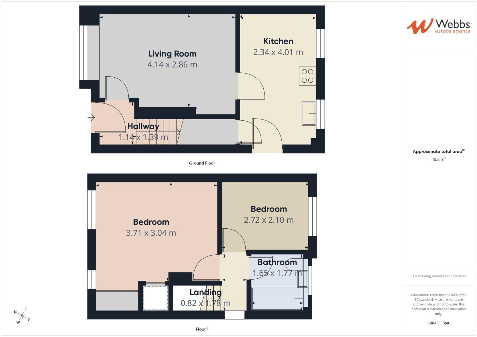 5, Fawley Close, Willenhall floorplan