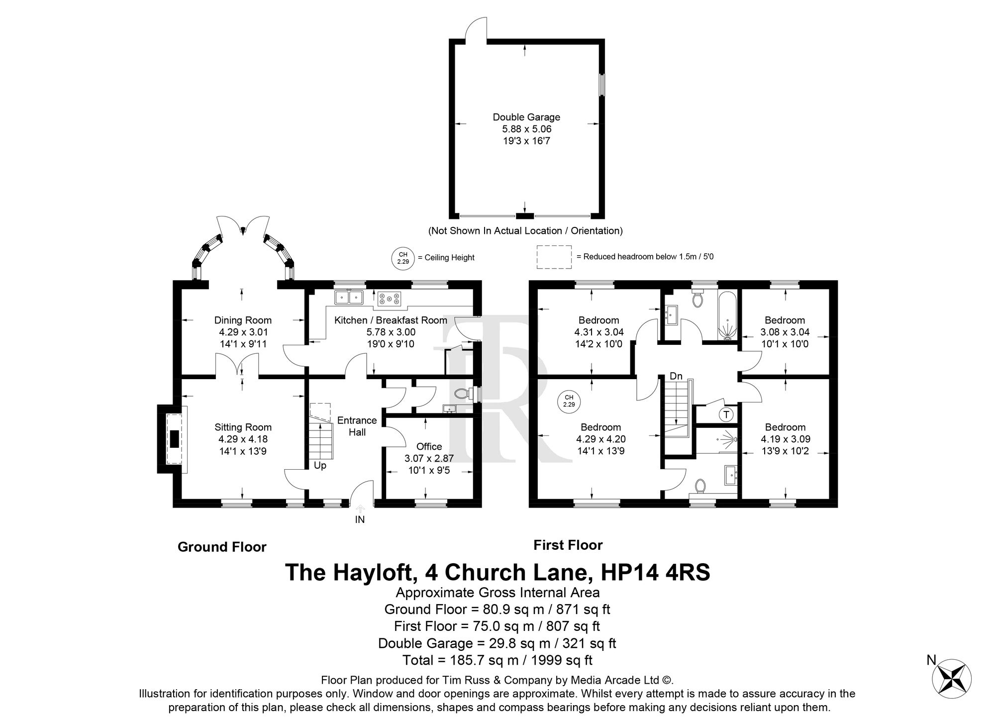 The Hayloft, Church Lane, High Wycombe floorplan