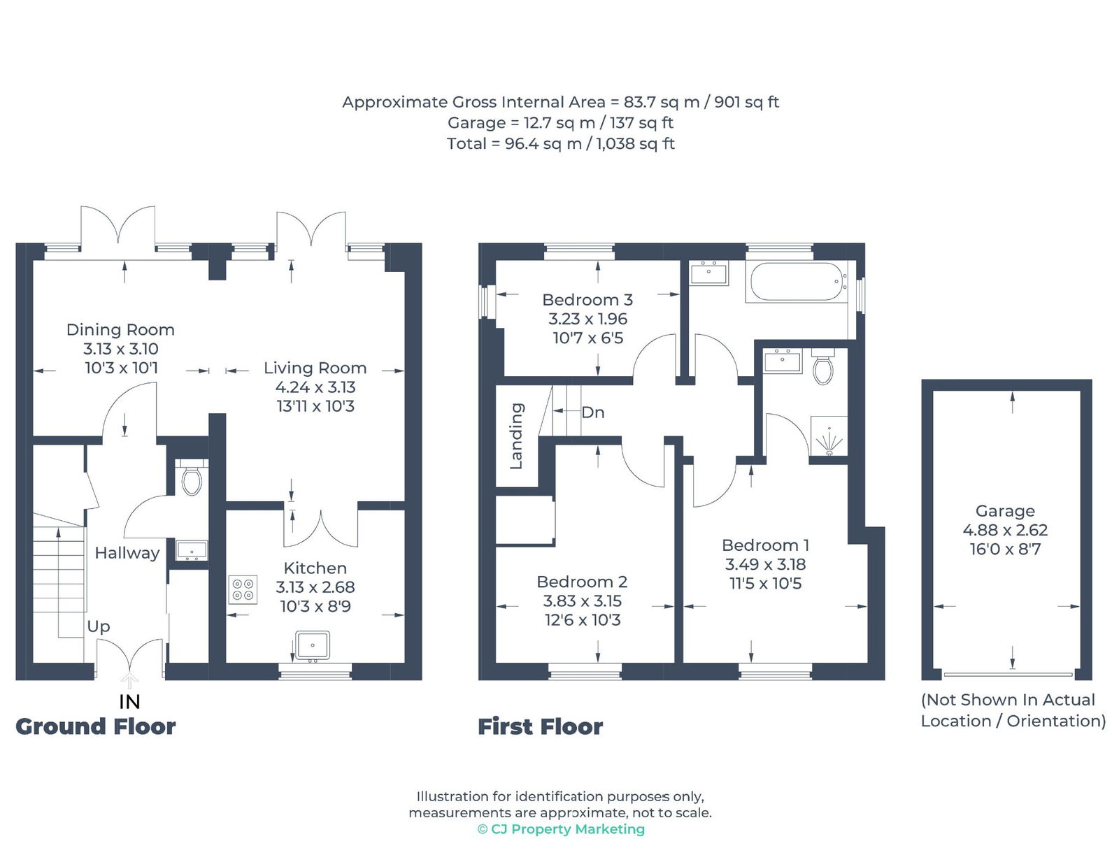 3, Clockhouse Mews, Chorleywood floorplan