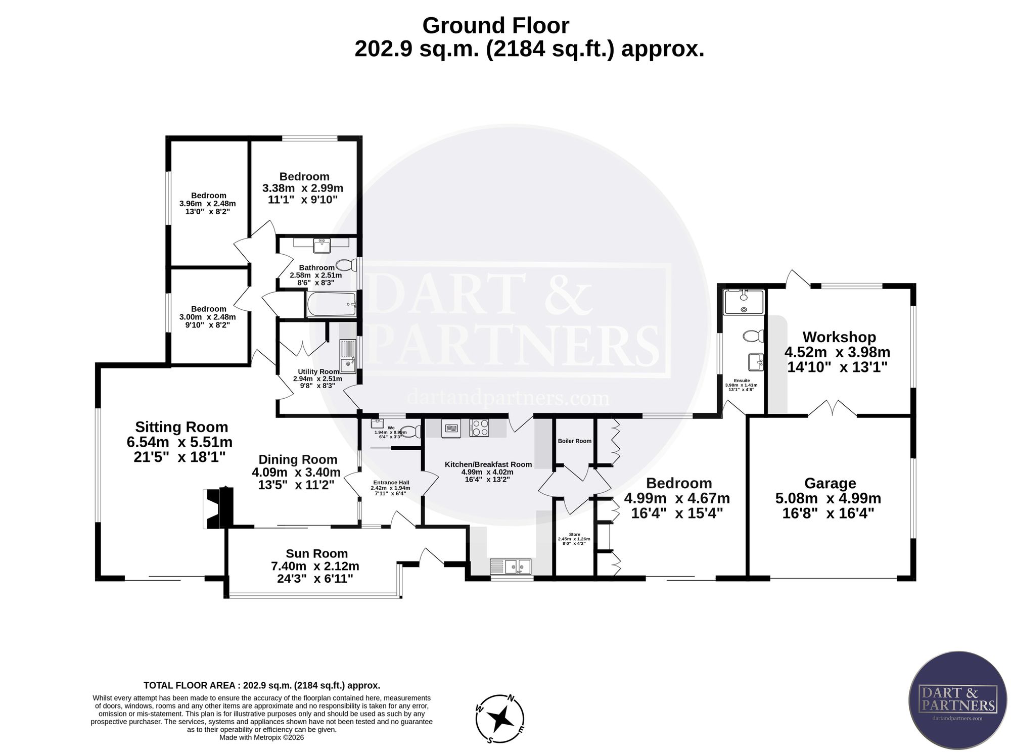 Panorama Higher Woodway Road, Teignmouth floorplan