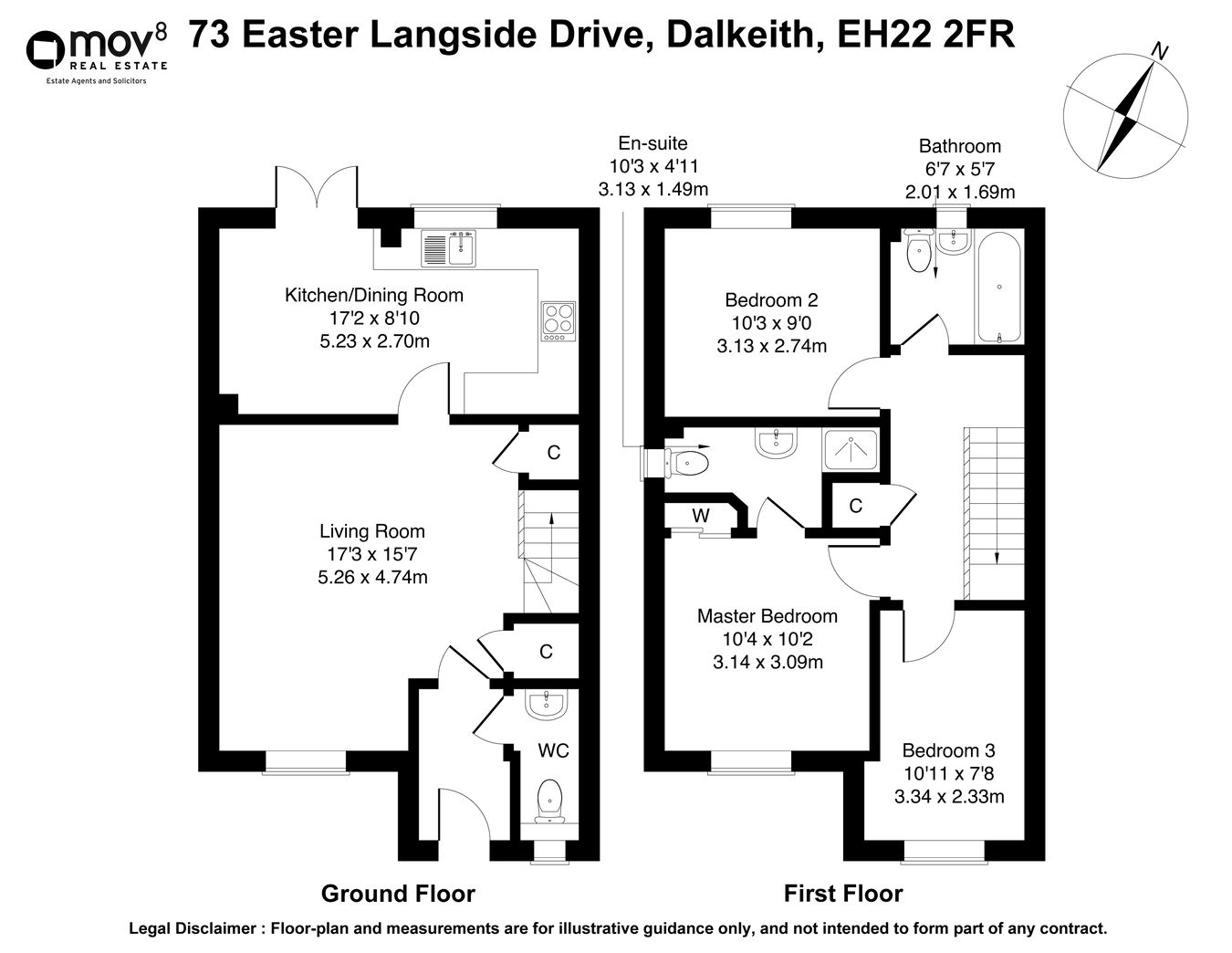 Easter Langside Drive, Dalkeith floorplan