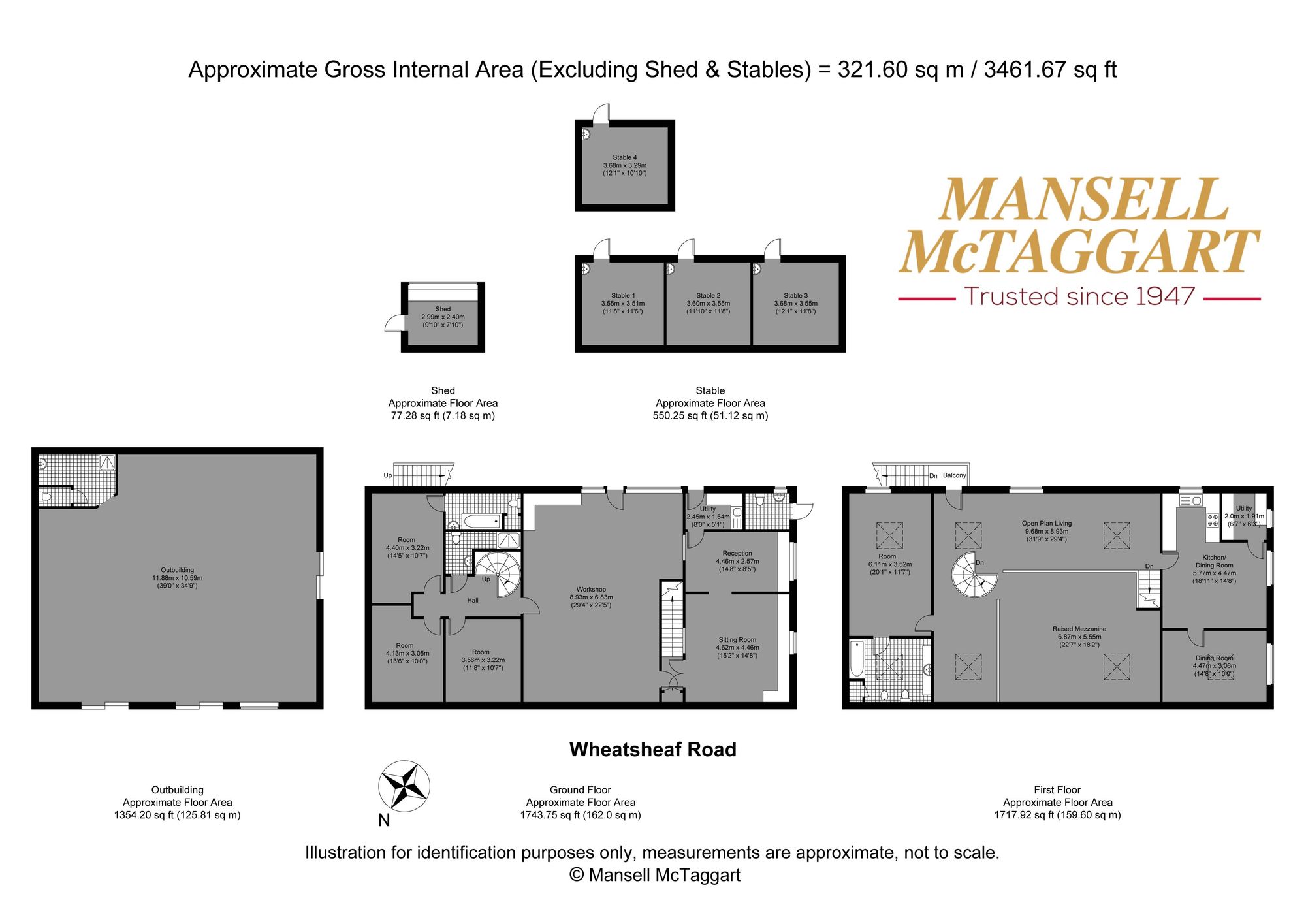 Oak Tree Barn Wheatsheaf Road, Henfield floorplan