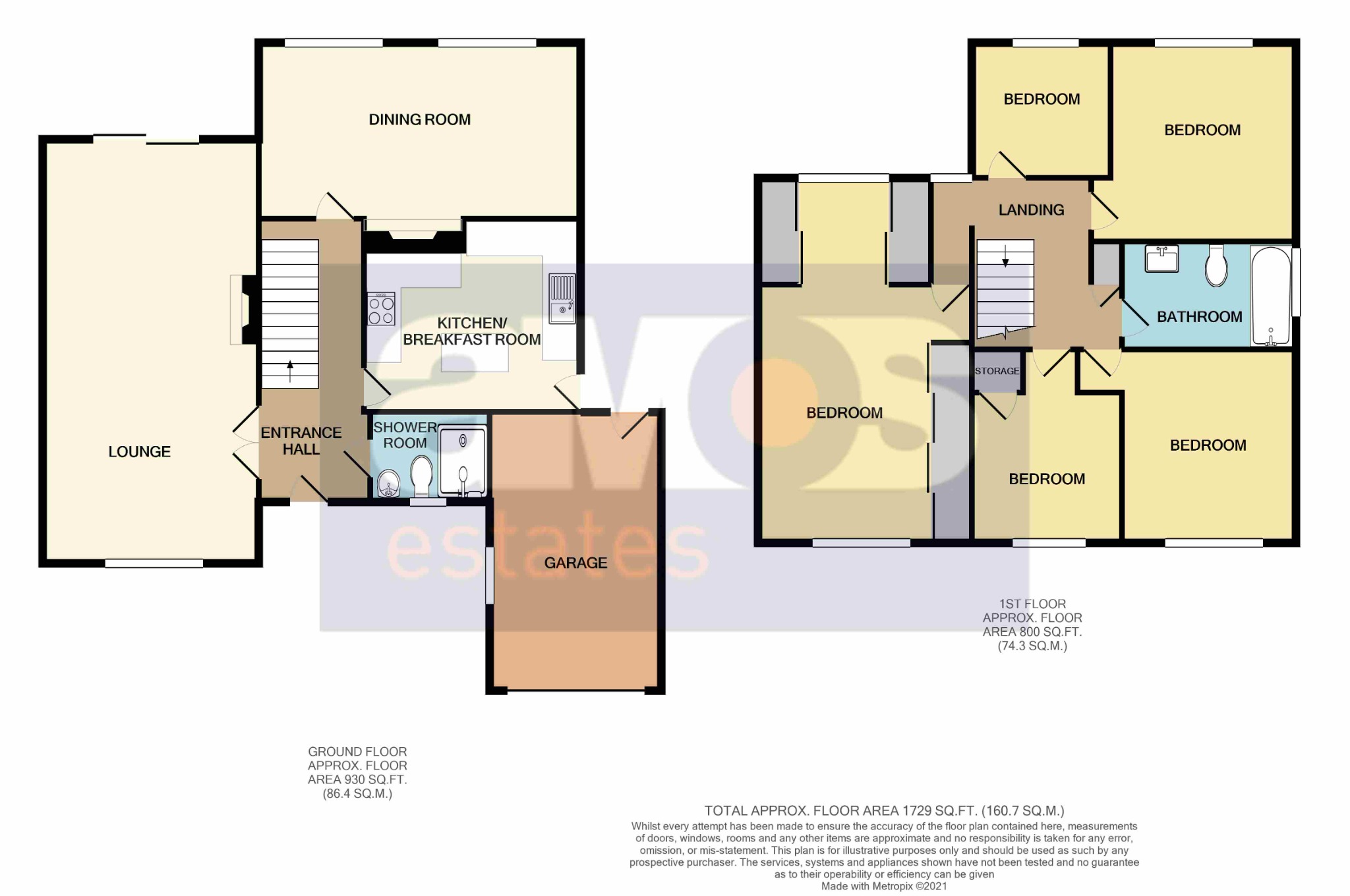42, Western Road, Benfleet floorplan