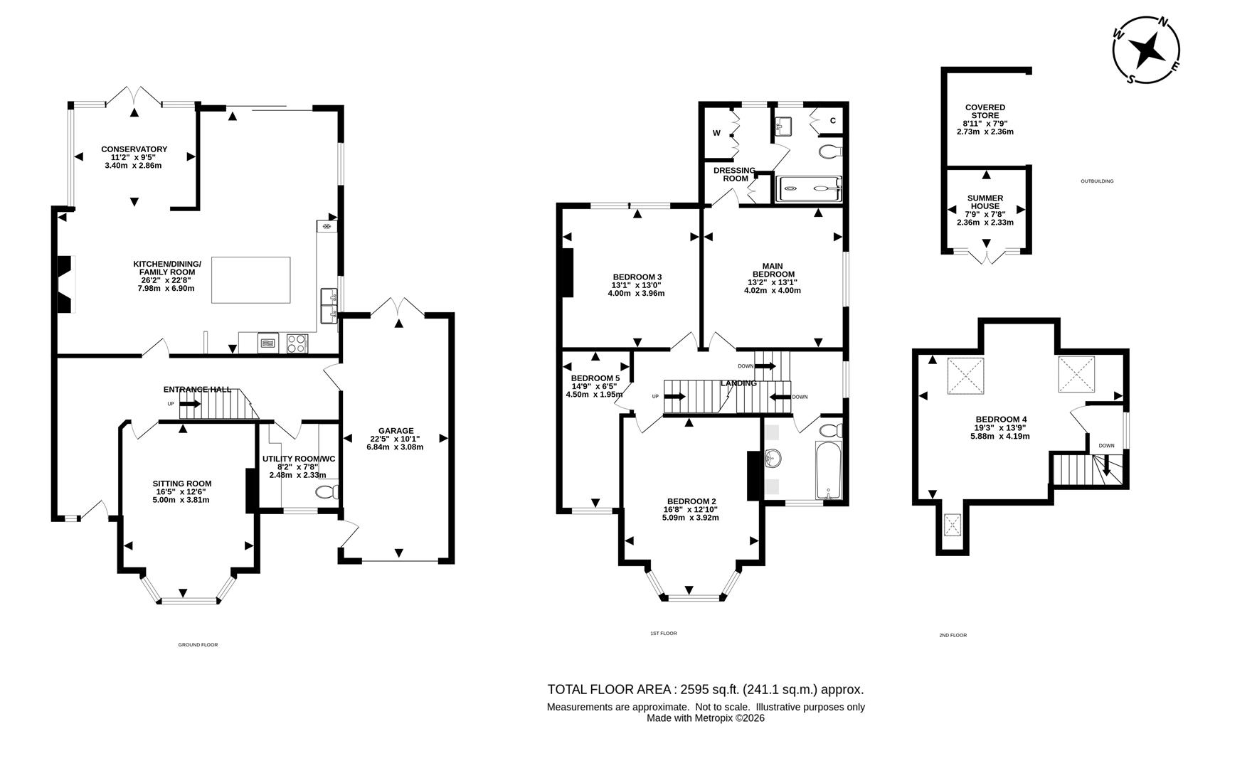 14, Tower Road, Tadworth floorplan