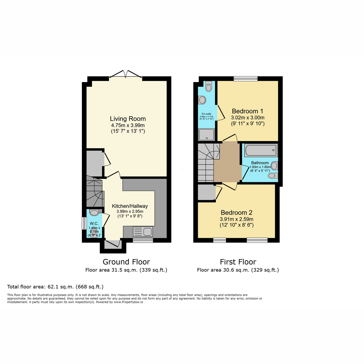 27, Hurrier Grove, Rossington floorplan