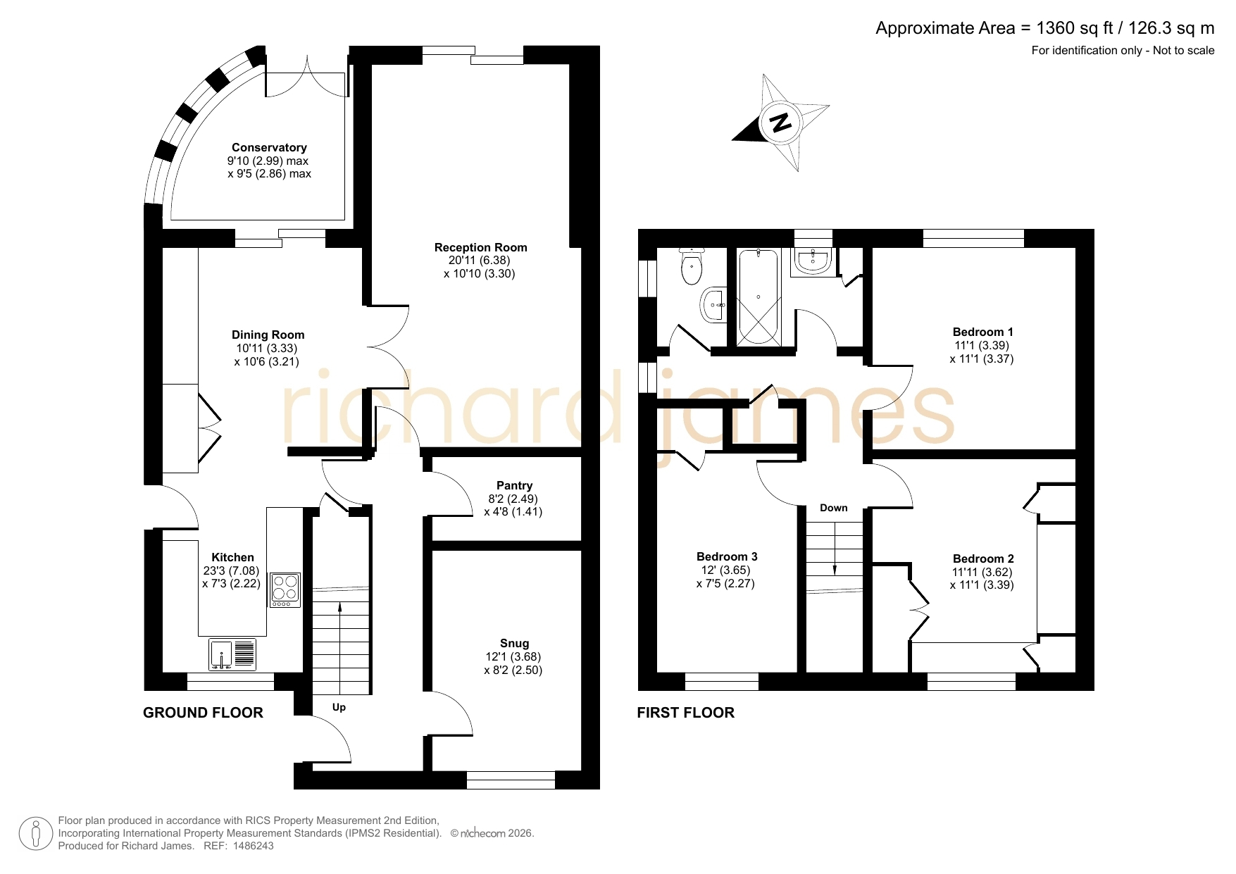 46, Bevisland, Swindon floorplan