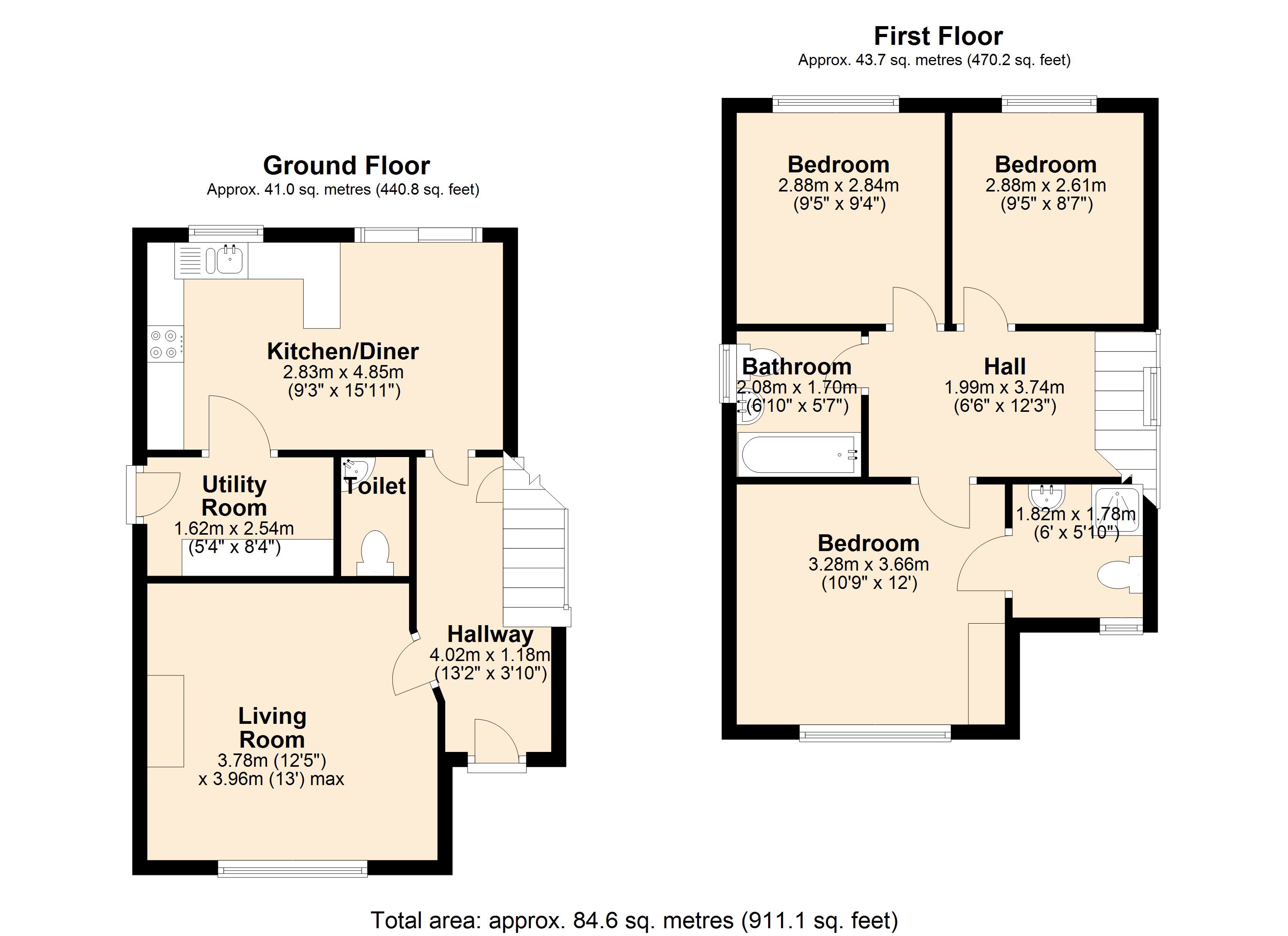 3 Bedrooms Detached house for sale in The Bungalows, Whitehouse Road, Harworth, Doncaster DN11