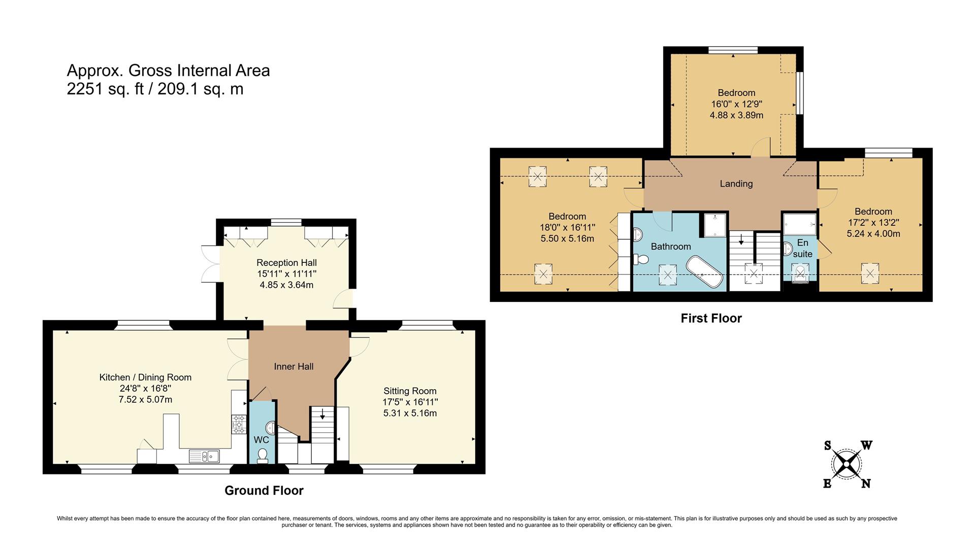 40, Churchfields, West Malling floorplan