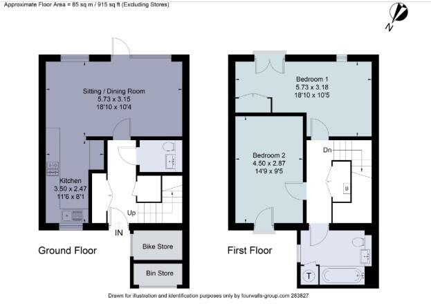 18, Lapwing Avenue, Cambridge floorplan