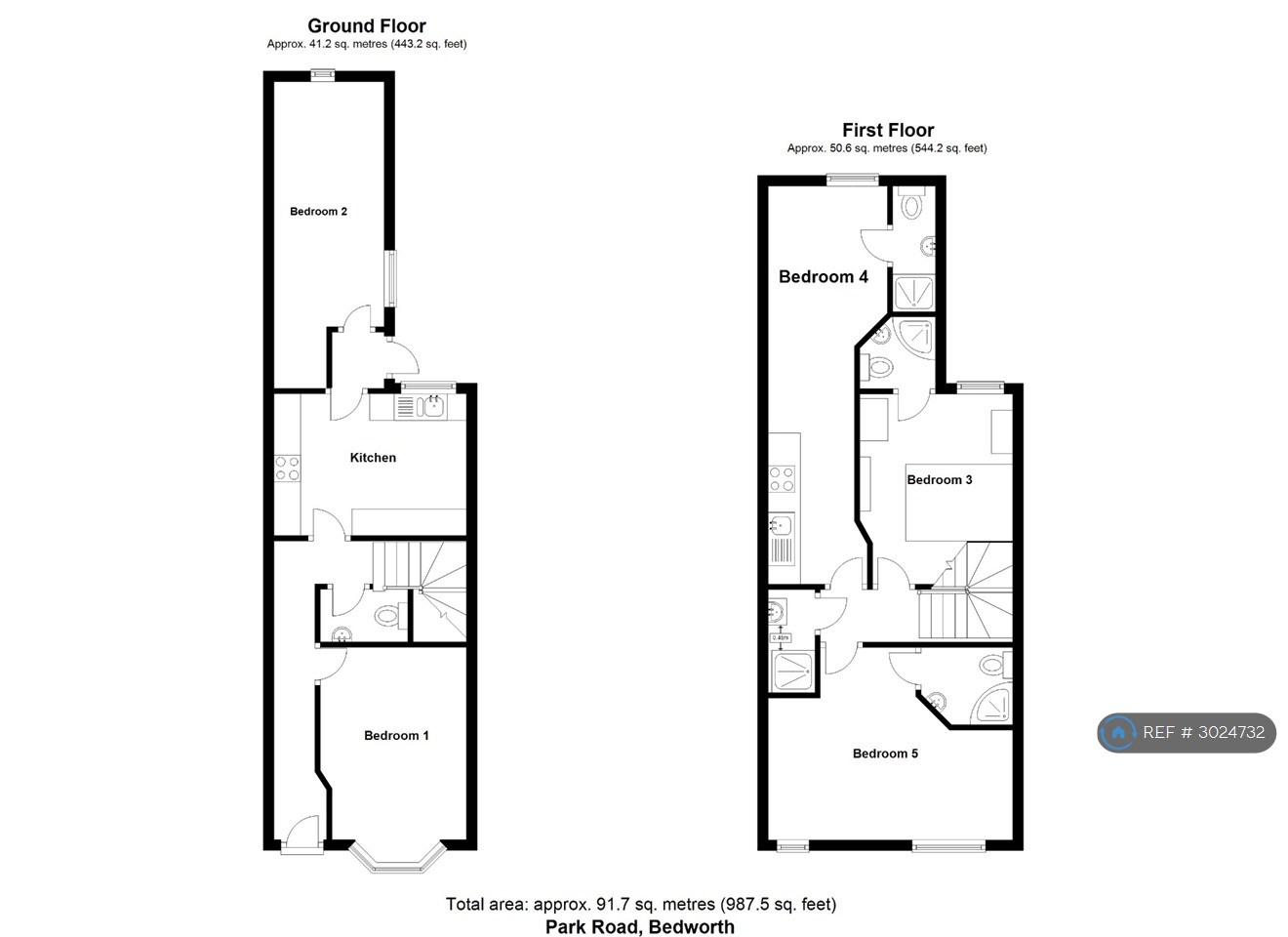 Park Road, Bedworth floorplan