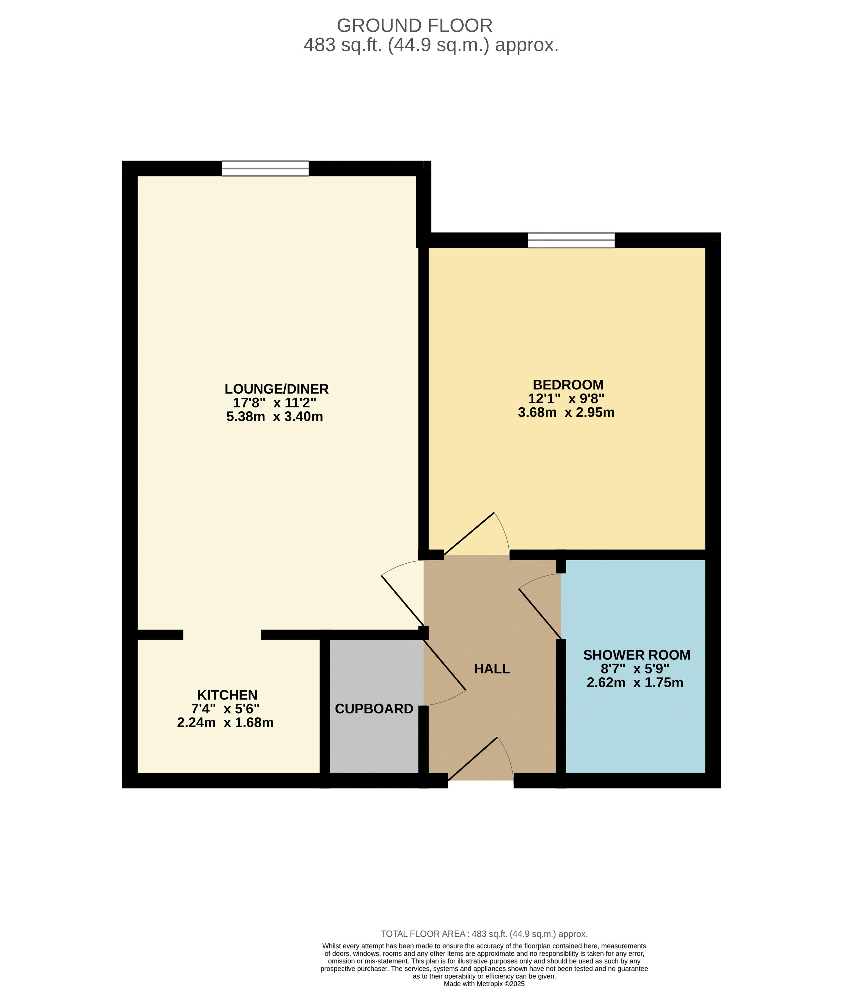 17, Belvedere Court, High Street, Hoddesdon floorplan