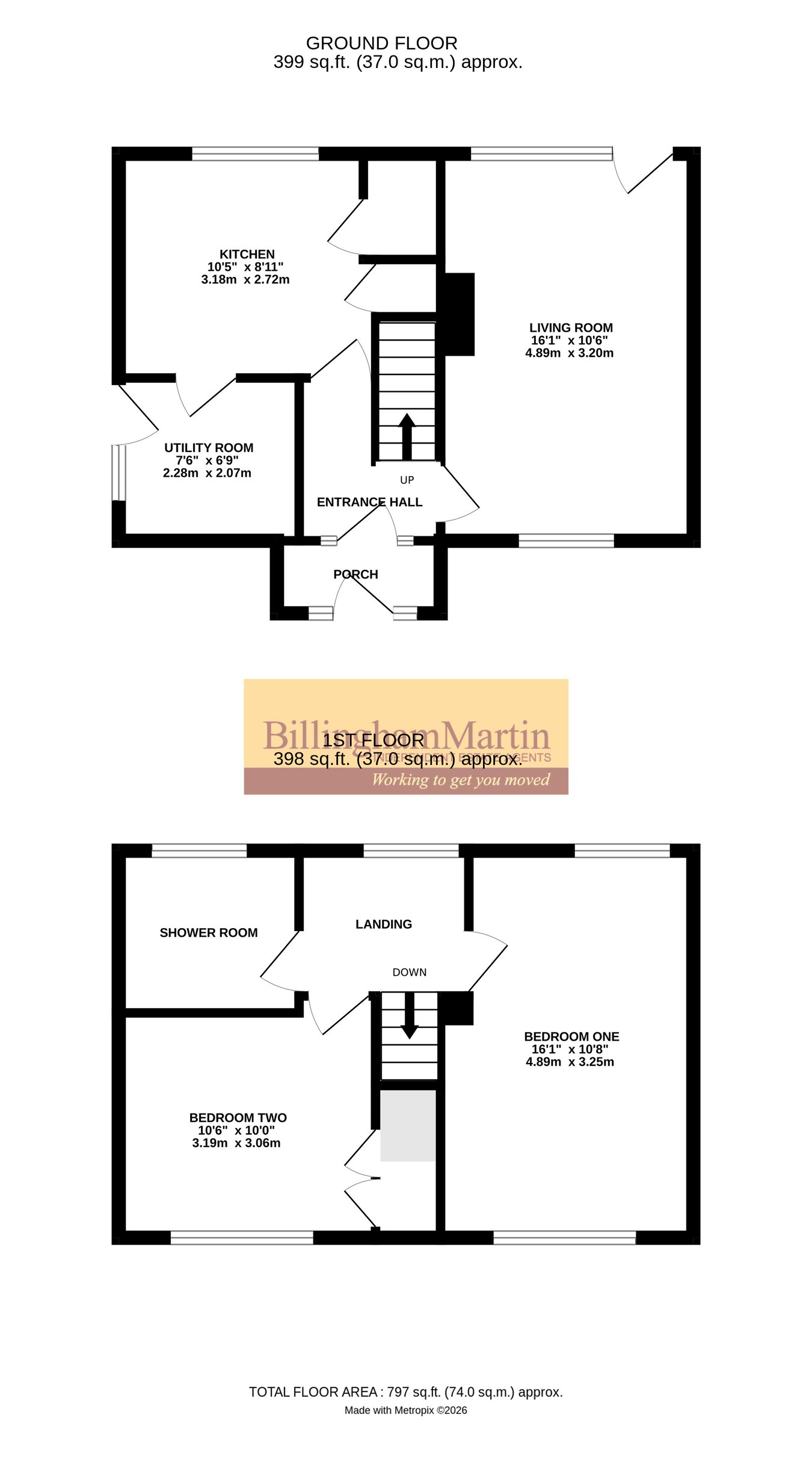 5, All Saints Crescent, Farnborough floorplan