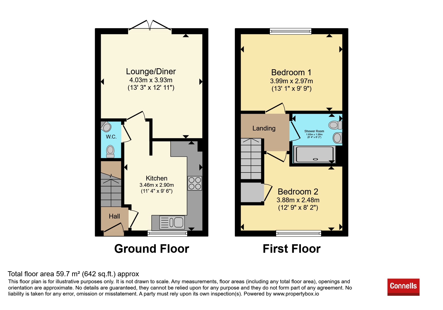 27, Chamberlain Way, Peterborough floorplan