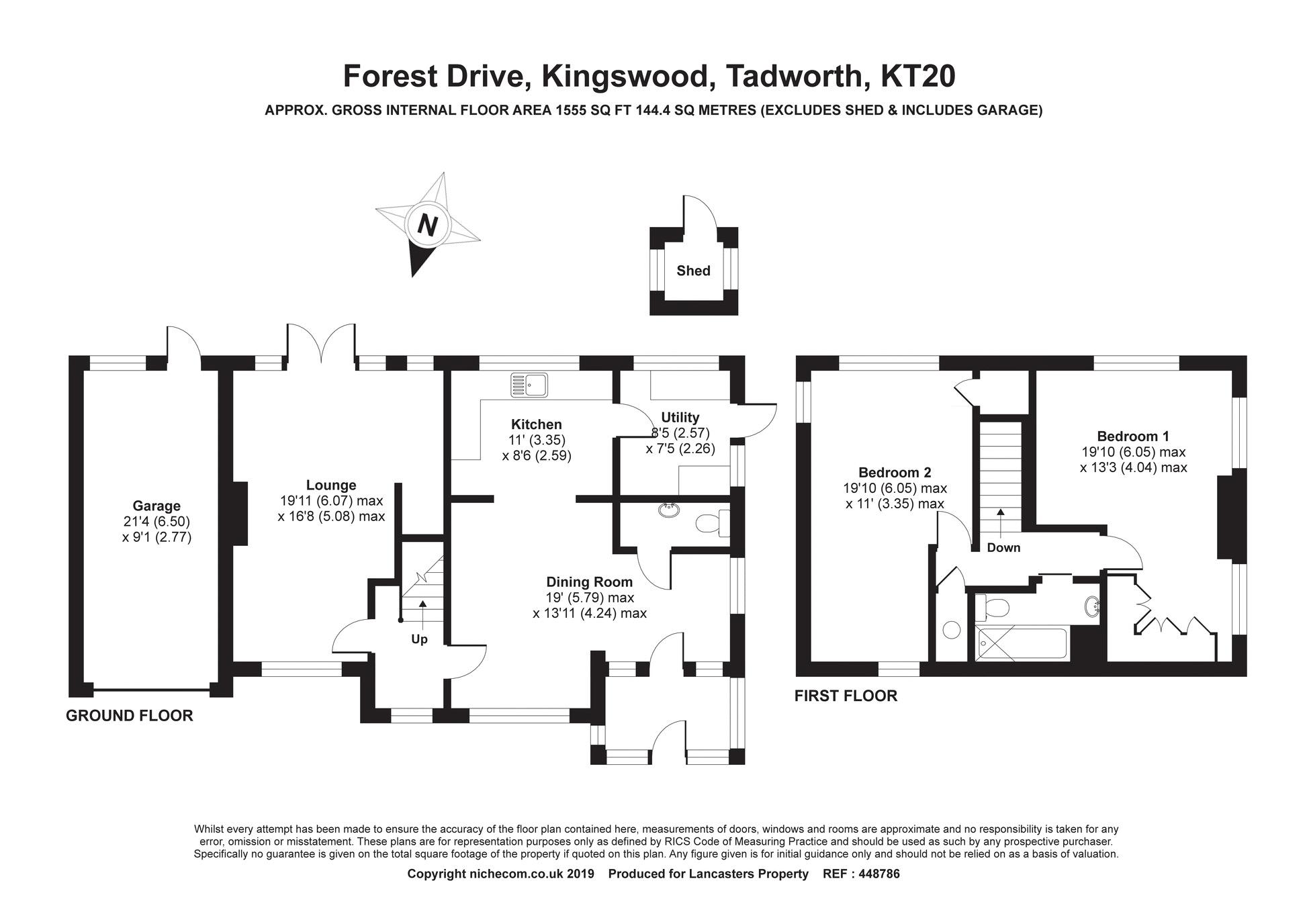 2 Bedrooms Detached house for sale in Forest Drive, Kingswood, Tadworth KT20