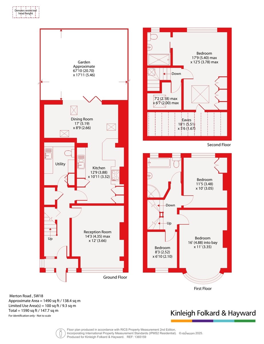 Merton Road, London floorplan