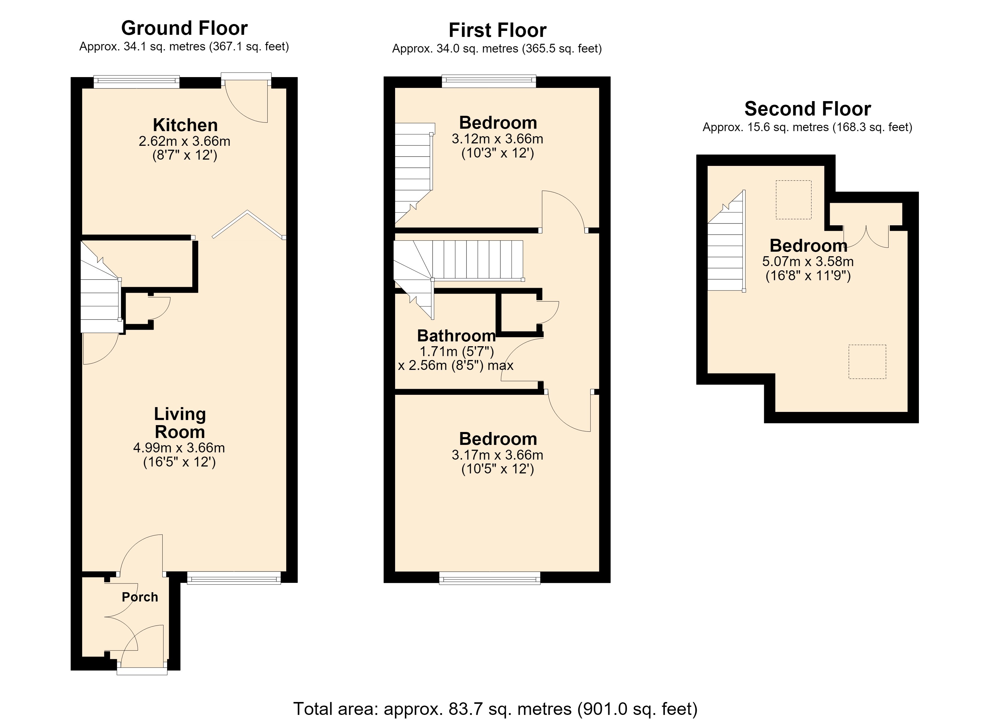 54, Pauline Walk, Liverpool floorplan