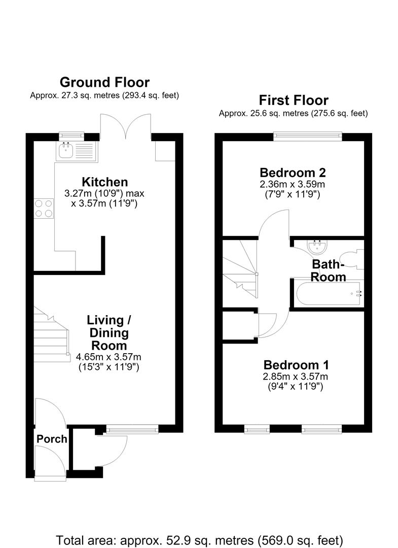 213, High Street, Cambridge floorplan