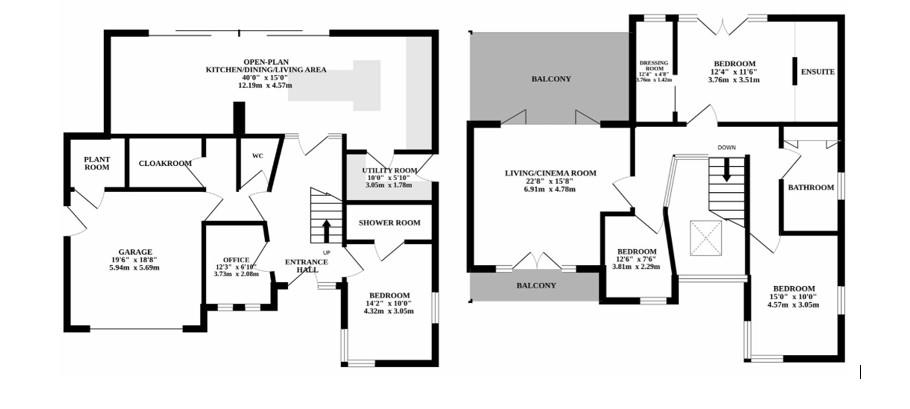 Wilmar, Market Lane, Lowestoft floorplan