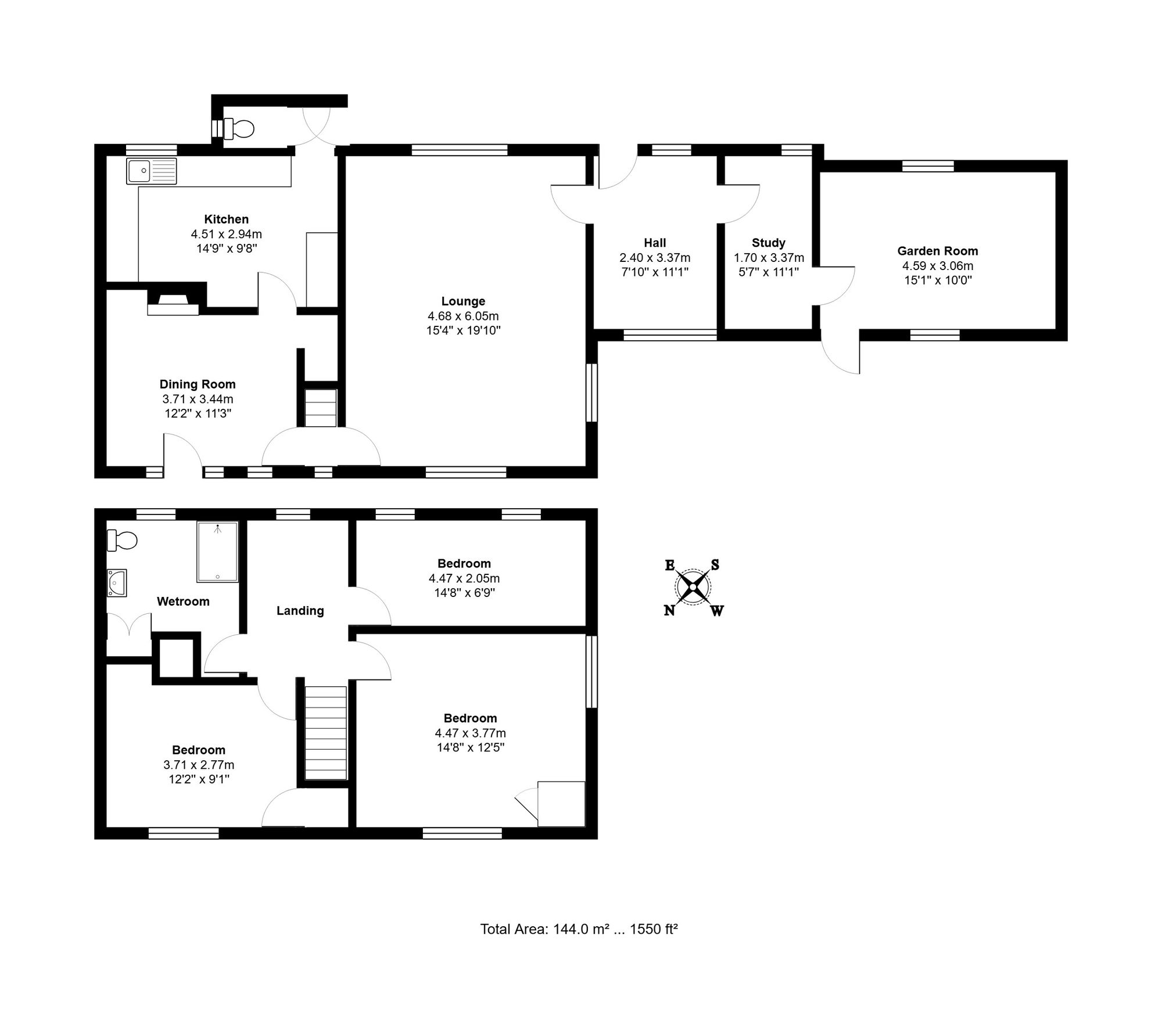 9 Constitution Hill, Ipswich floorplan