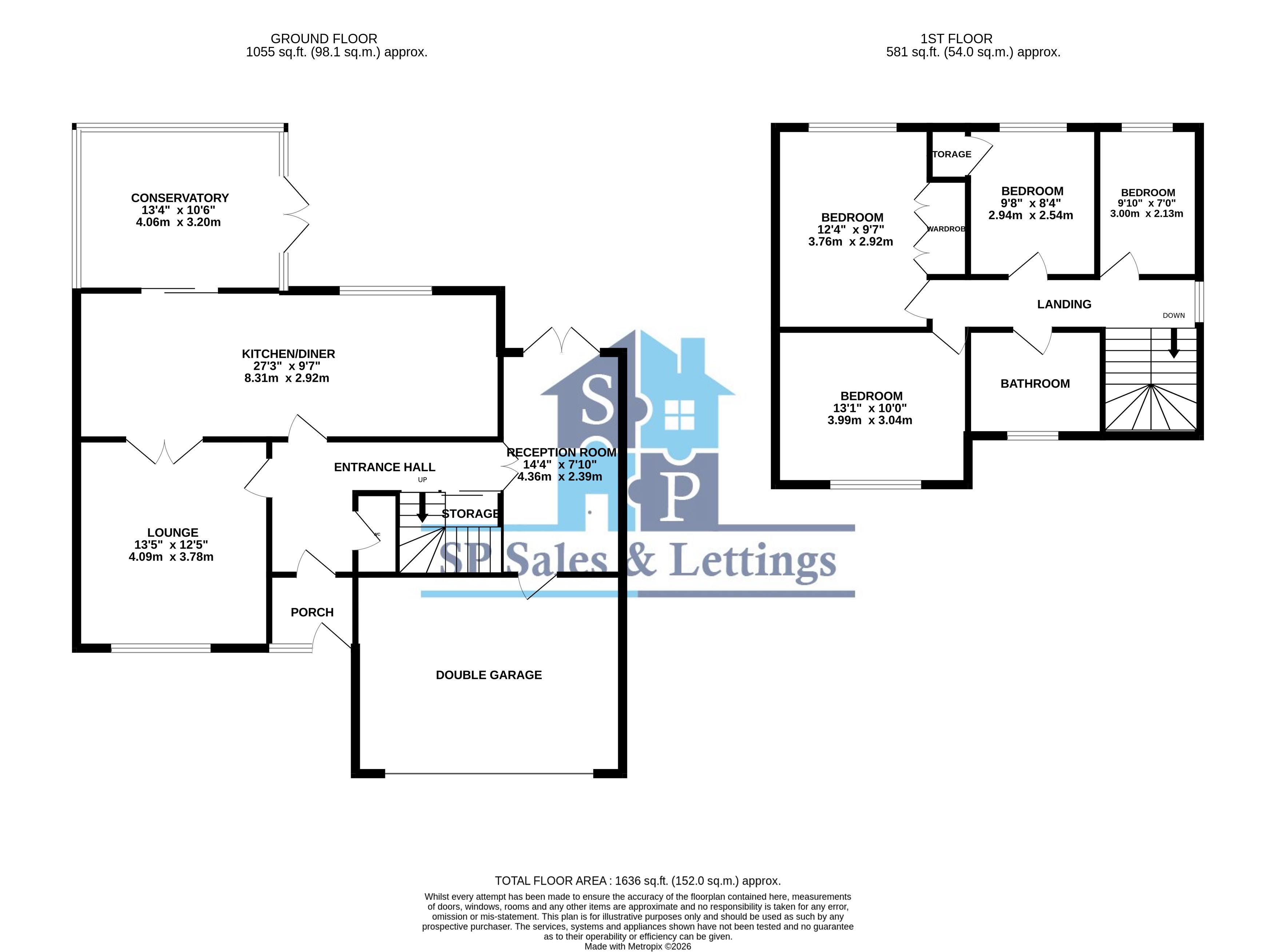 92, Kenmore Crescent, Coalville floorplan