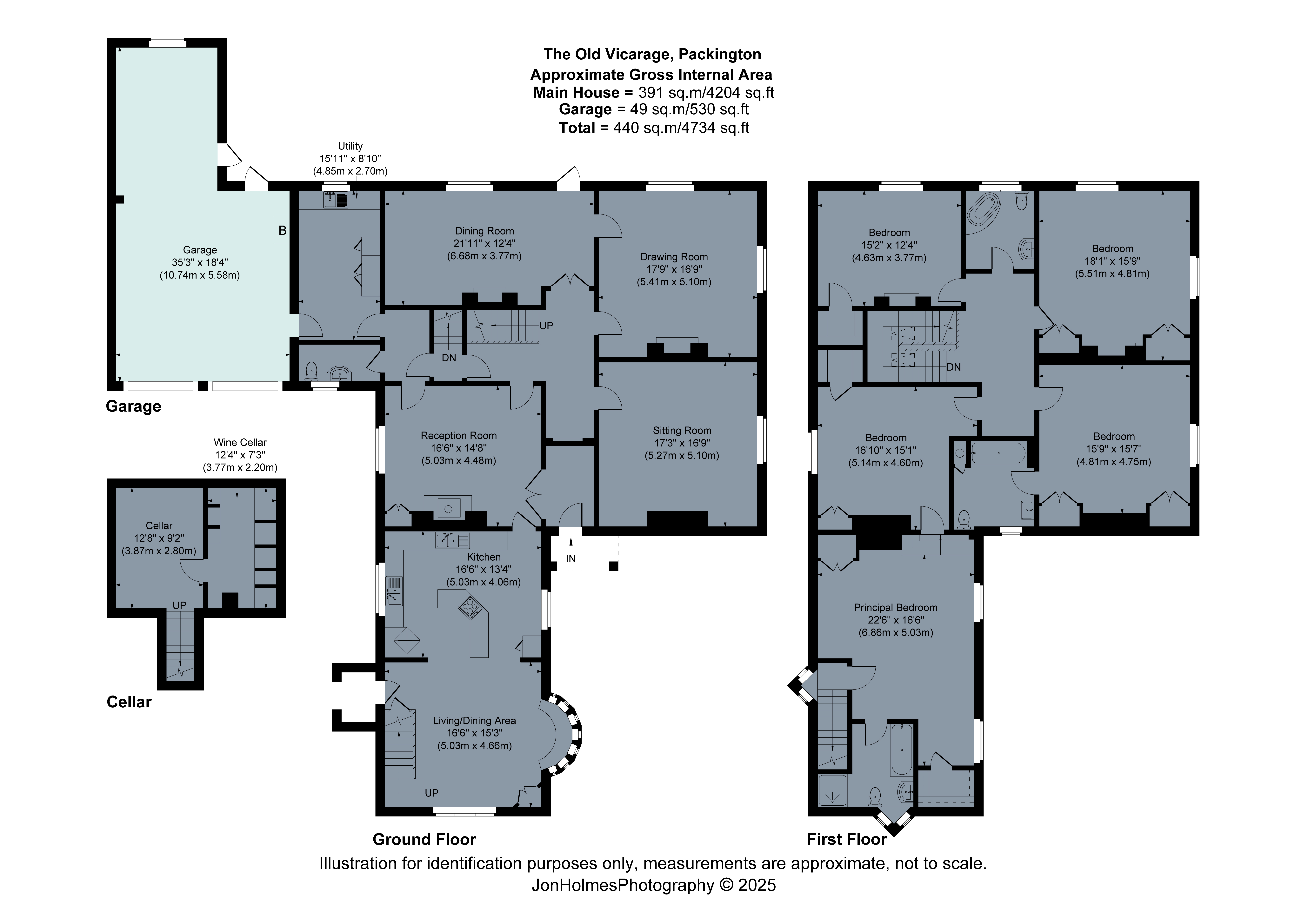 The Old Vicarage,, Vicarage Lane, Ashby-de-la-Zouch floorplan