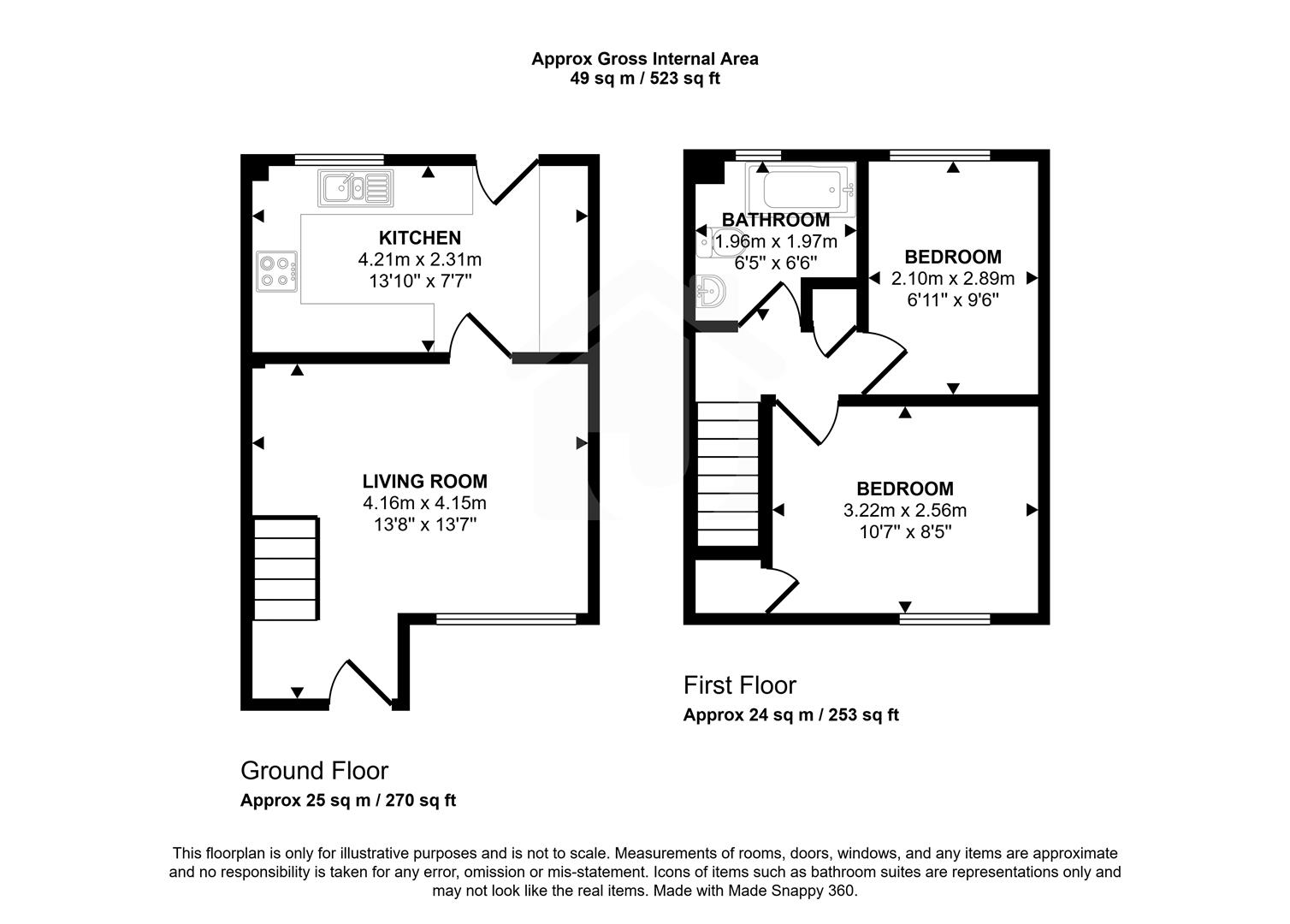 44, Christopher Drive, Leicester floorplan