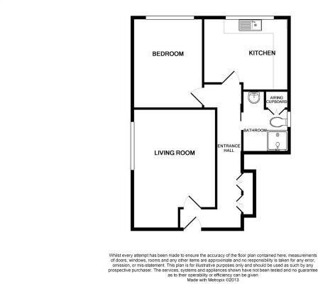 Flat 1 Tiffany Court, Albert Road, Leicester floorplan