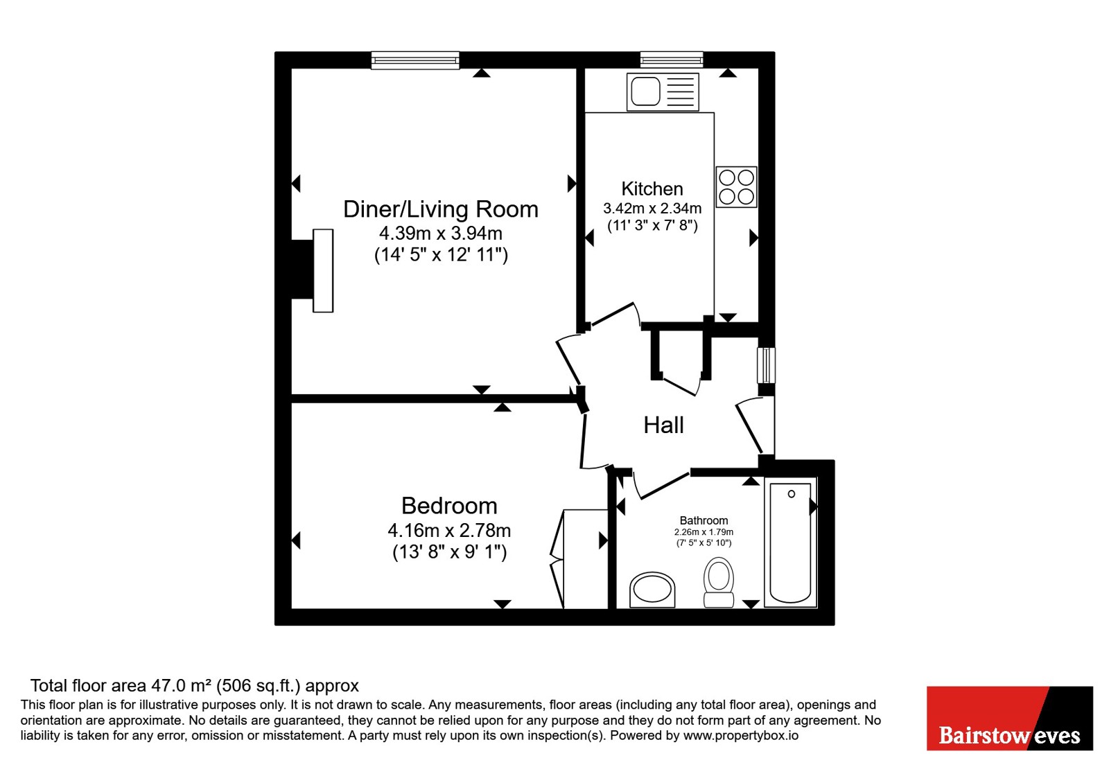 760, Chigwell Road, Woodford Green floorplan