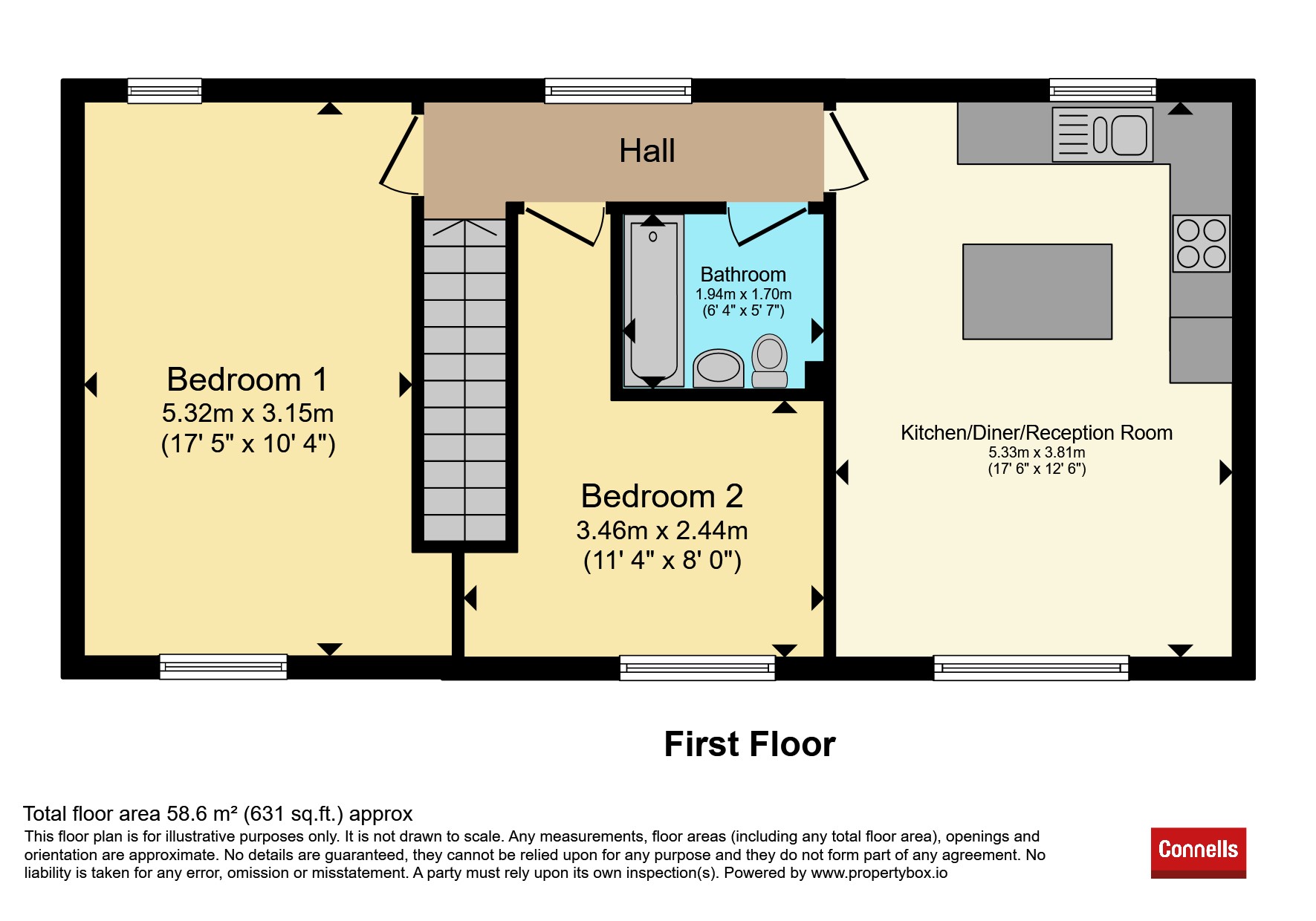 10, Thistly Field, East Grinstead floorplan
