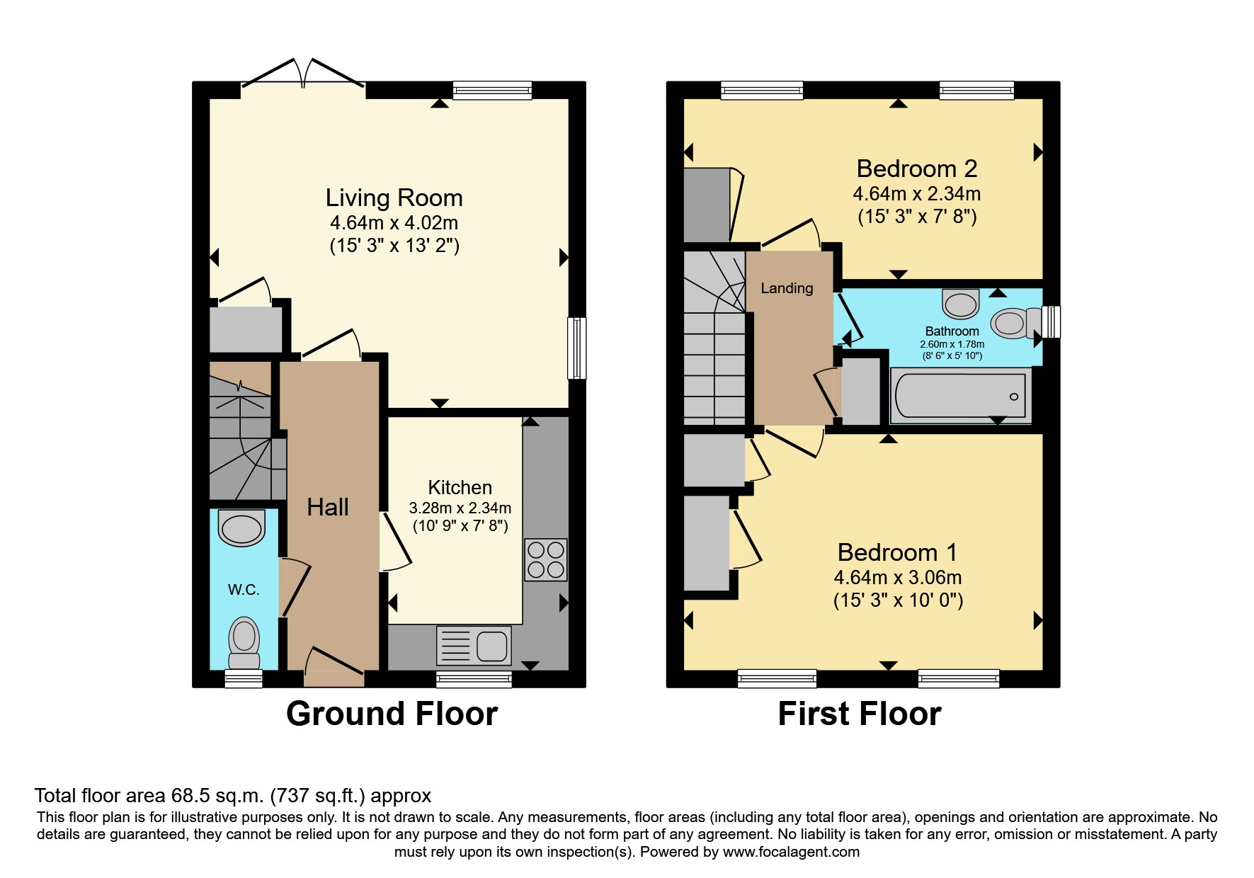 7B,, Tregarth, St. Austell floorplan