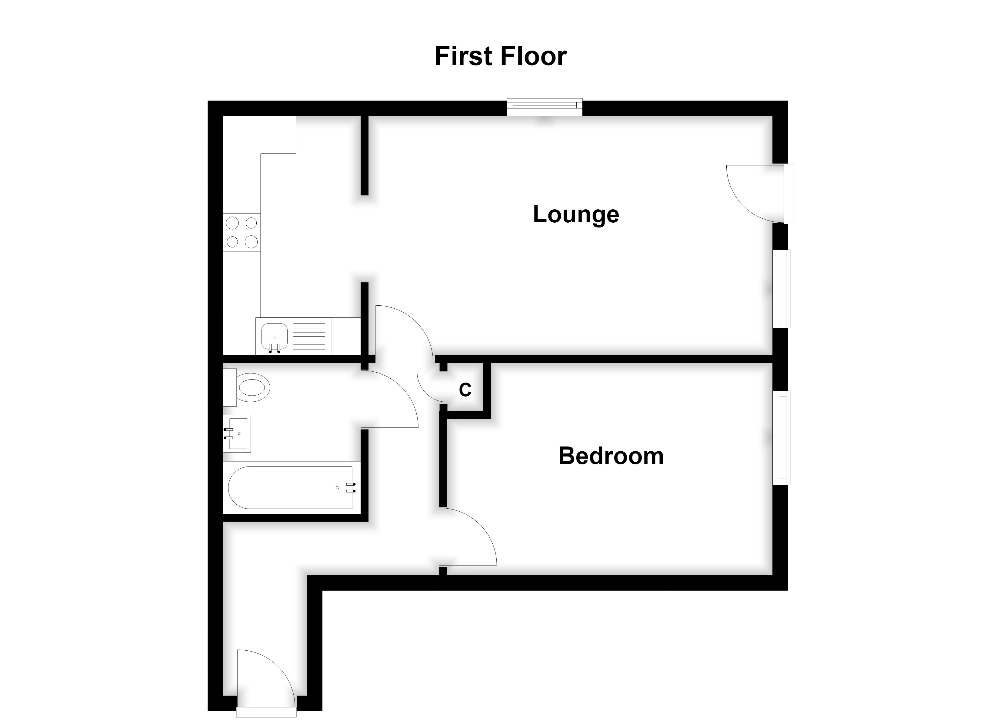 126, Tanners Close, Dartford floorplan