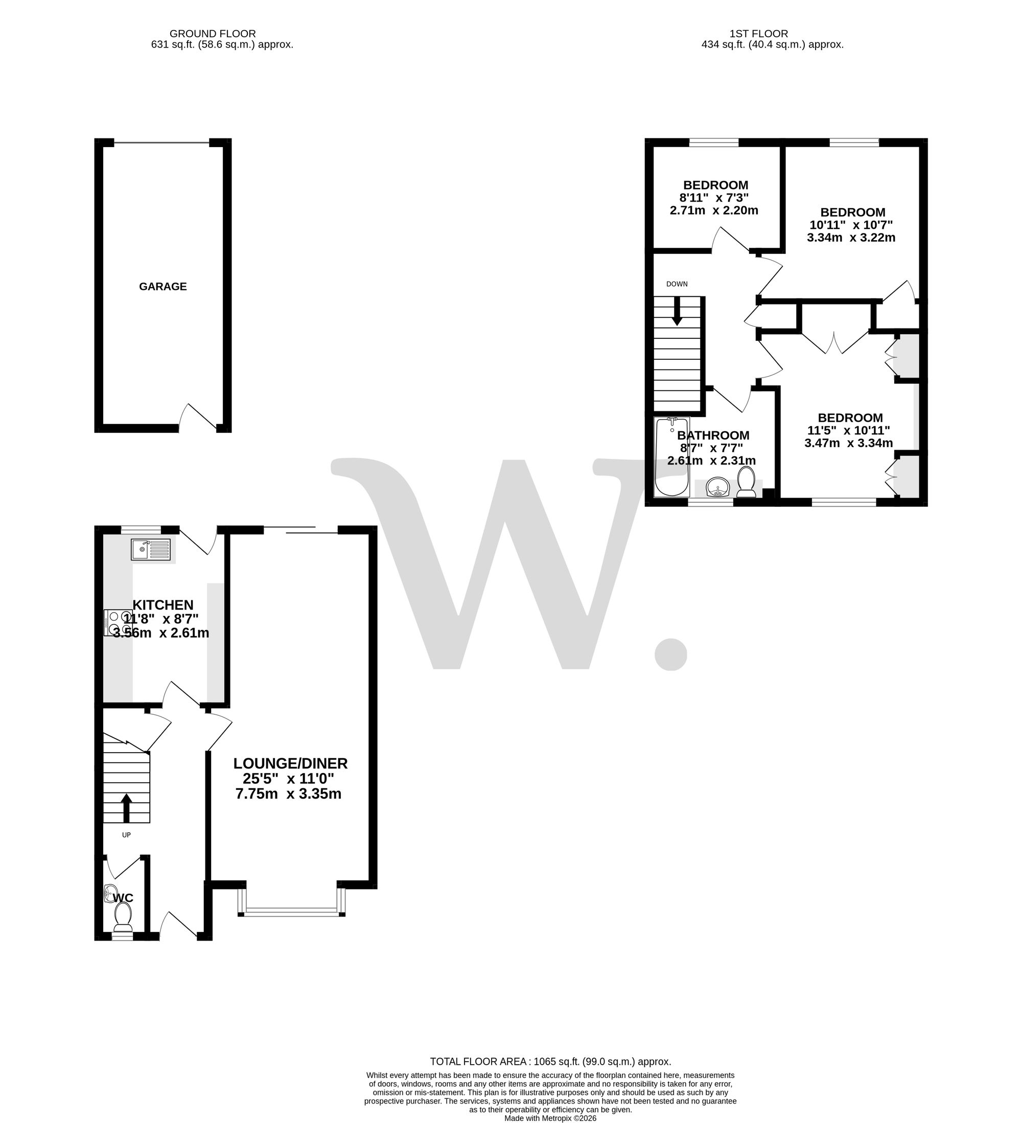 90 Laburnum Avenue, Norwich floorplan