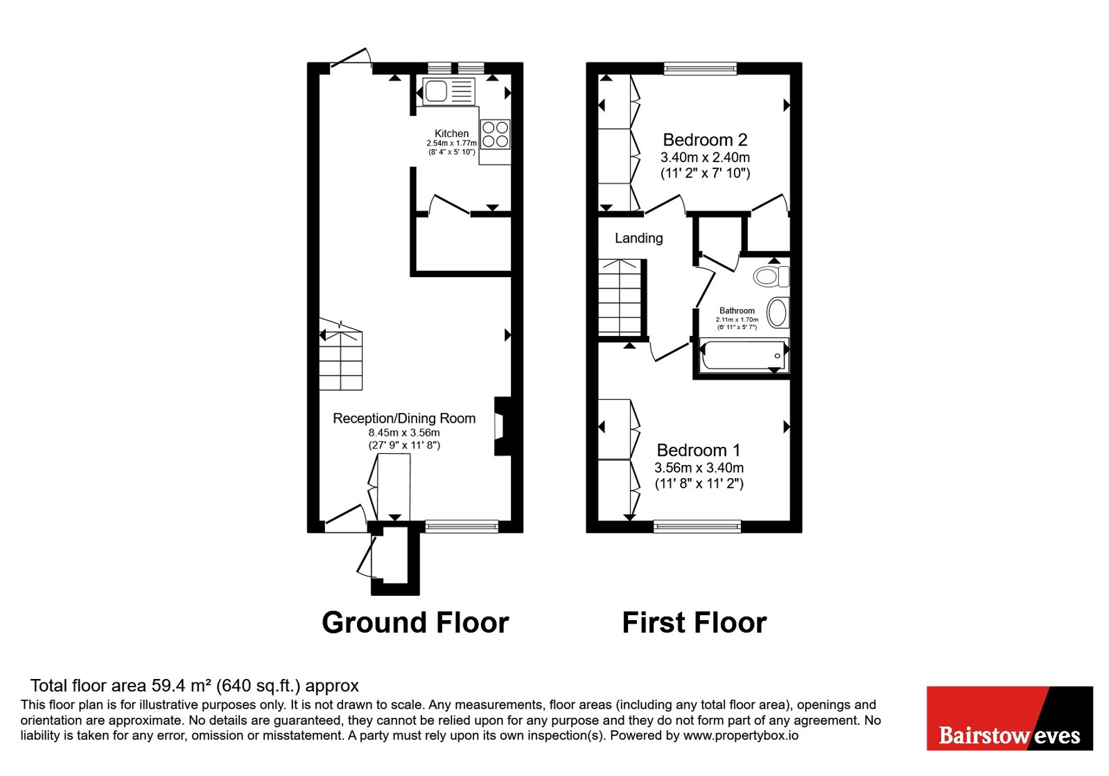 65, Pycroft Way, London floorplan