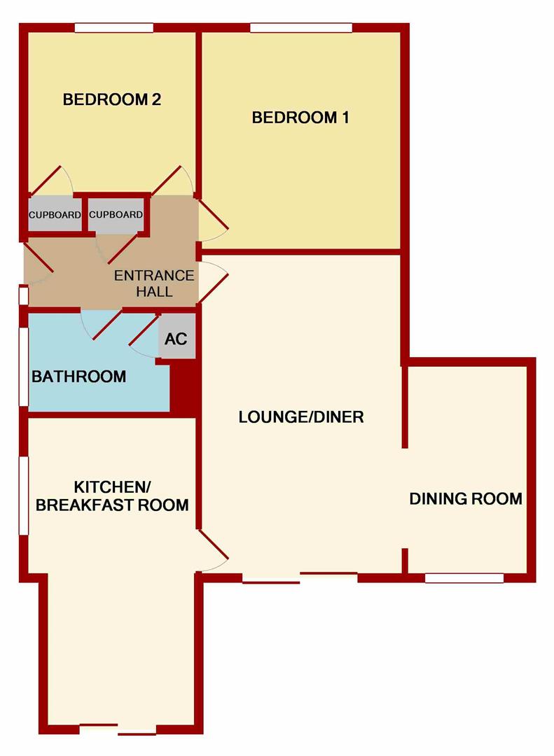 2 Bedrooms Detached bungalow for sale in Nutley Avenue, Tuffley, Gloucester GL4