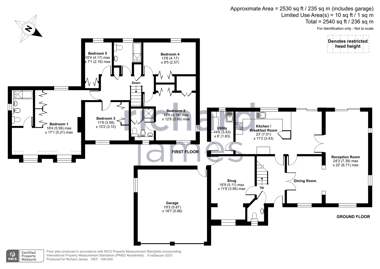 Brettingham Gate, Broome Manor, Swindon, Wiltshire SN3, 5 bedroom
