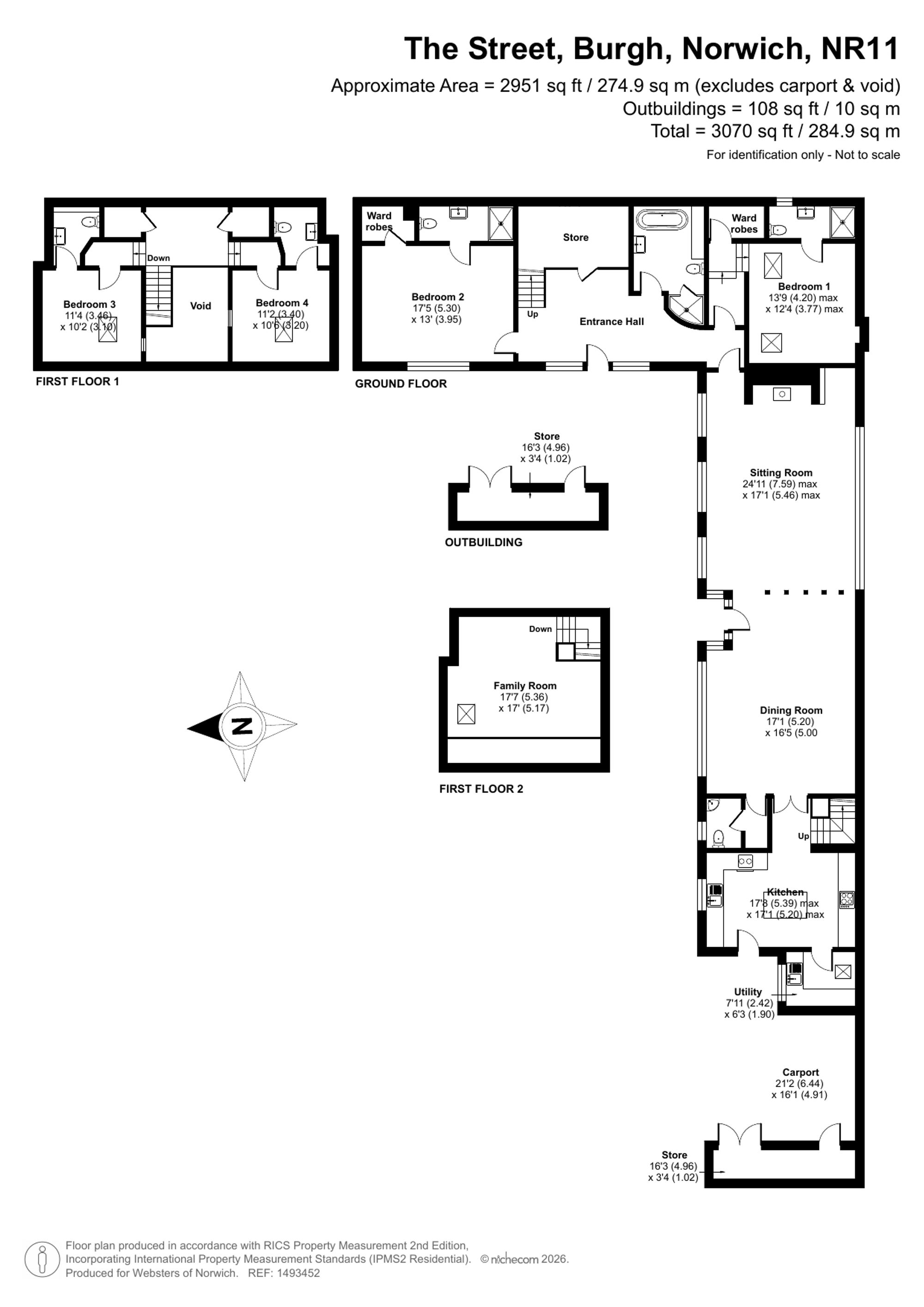 22 The Street, Norwich floorplan