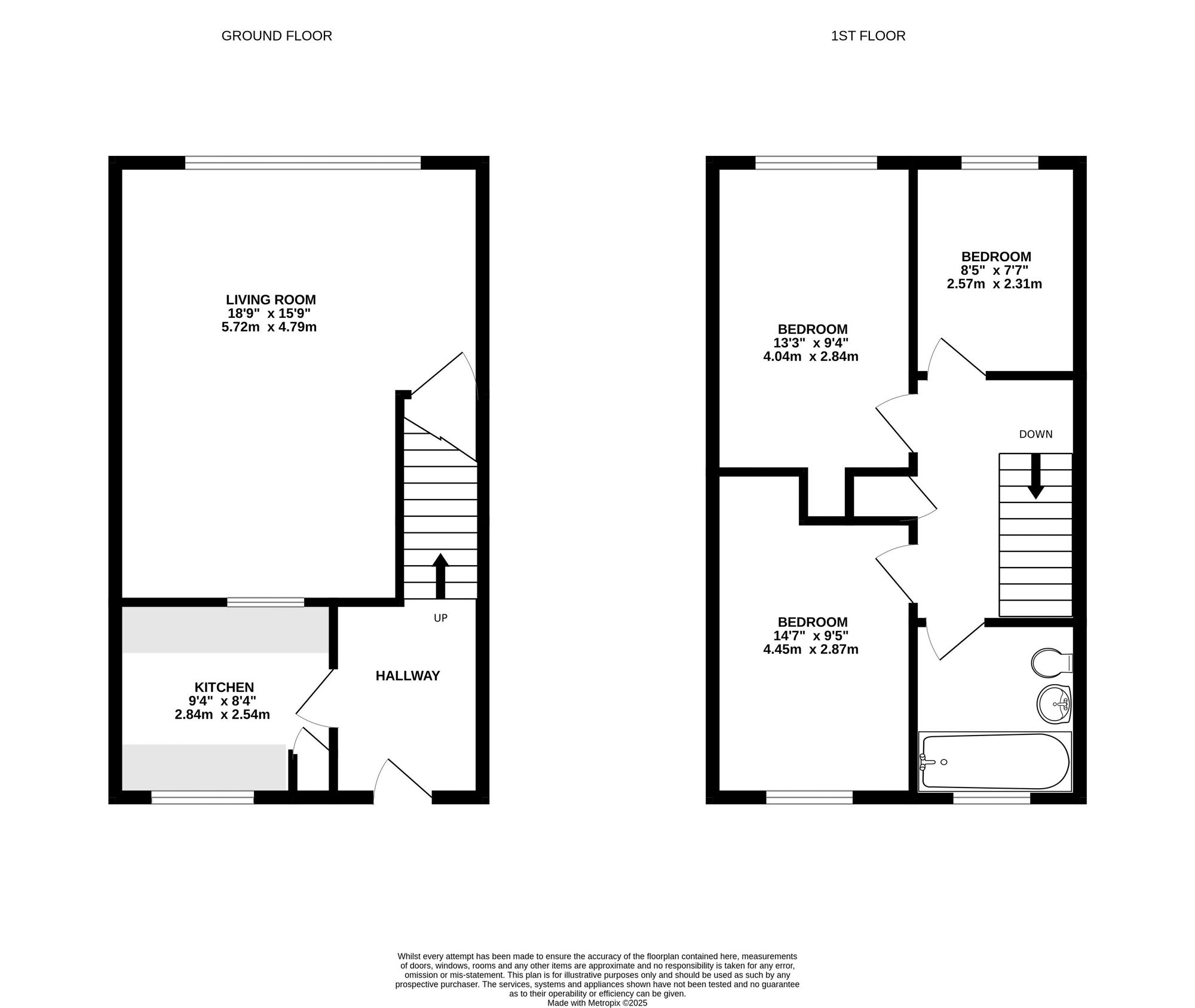 259 Devonshire Avenue, Southsea floorplan