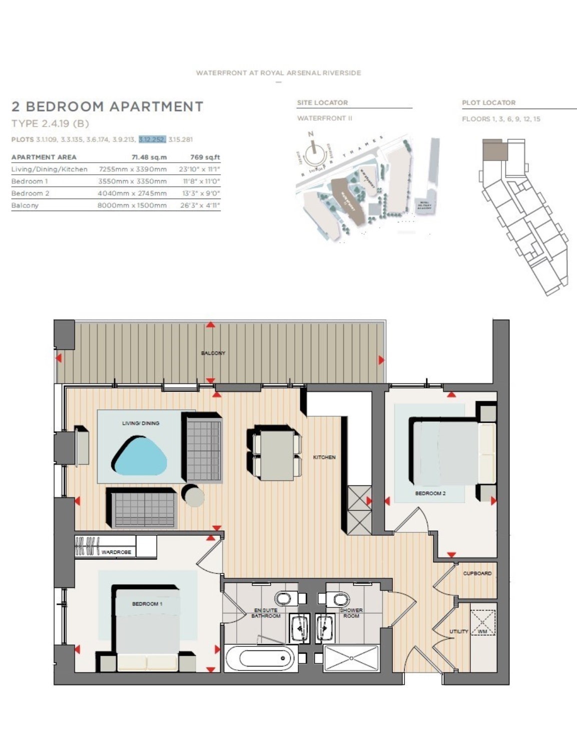2 Bedrooms Flat for sale in Duke Of Wellington Avenue, London SE18