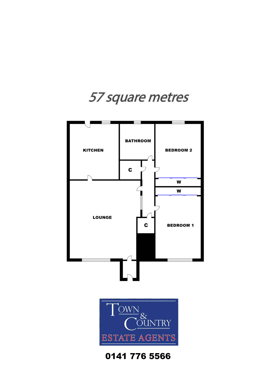 2 Bedrooms Flat for sale in Lochview Drive, Glasgow G33