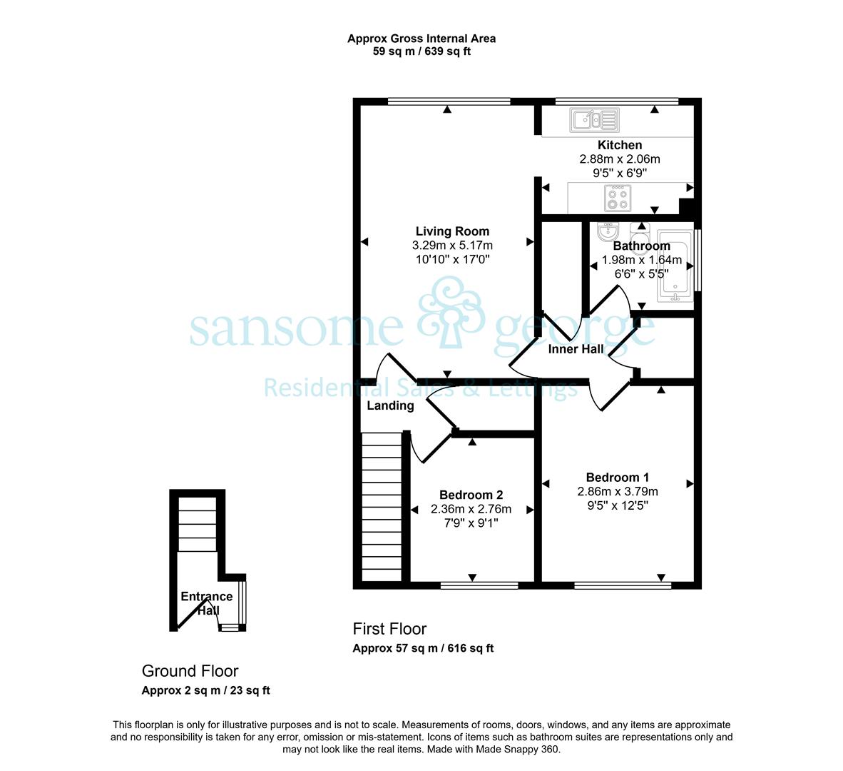4, Ashton Close, Reading floorplan